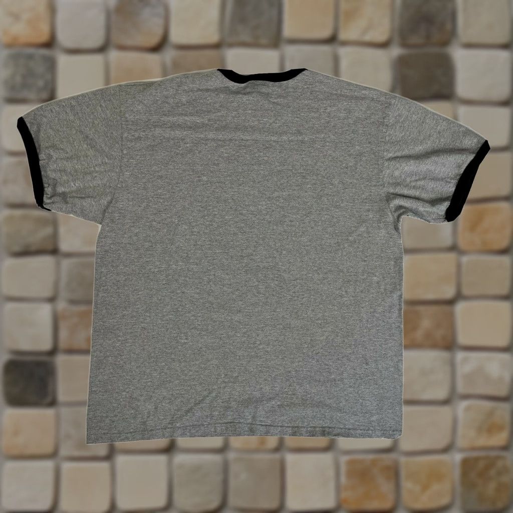 Nike VINTAGE Nike Baseball T-Shirt Mens L Gray 2000s Y2K Logo Short Sleeve Crew Neck Cotton Blend 90% Cotton 10% Polyester Size US L / EU 52-54 / 3 - 1 Thumbnail