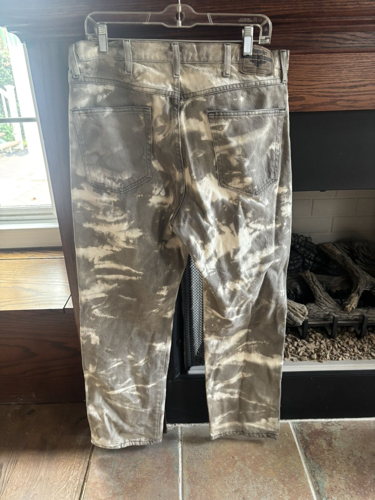 Vintage Vintage Distressed Dyed Denim Size US 33 - 3 Thumbnail