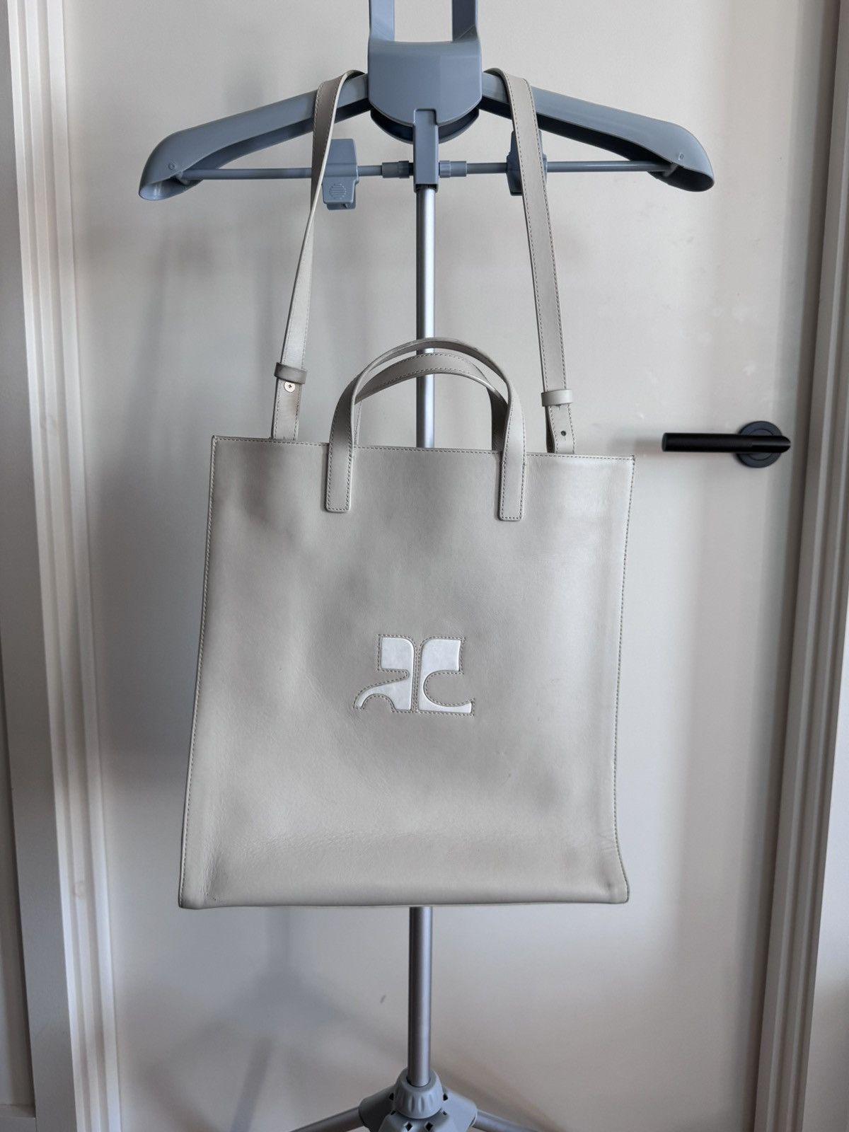Courreges Courréges Leather Tote Bag Size ONE SIZE - 1 Thumbnail