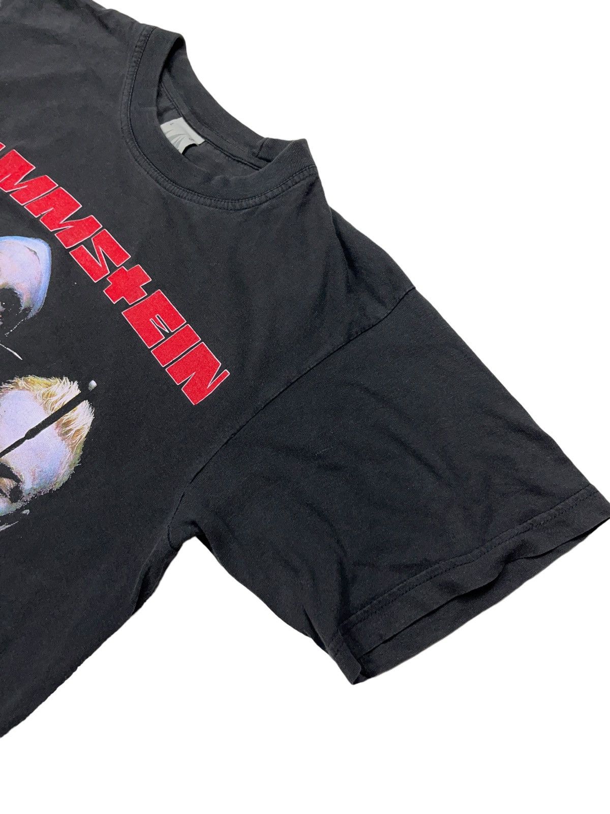 Band Tees Vintage 90s Rammstein Sehnsucht Big Face T-shirt Size US L / EU 52-54 / 3 - 5 Thumbnail