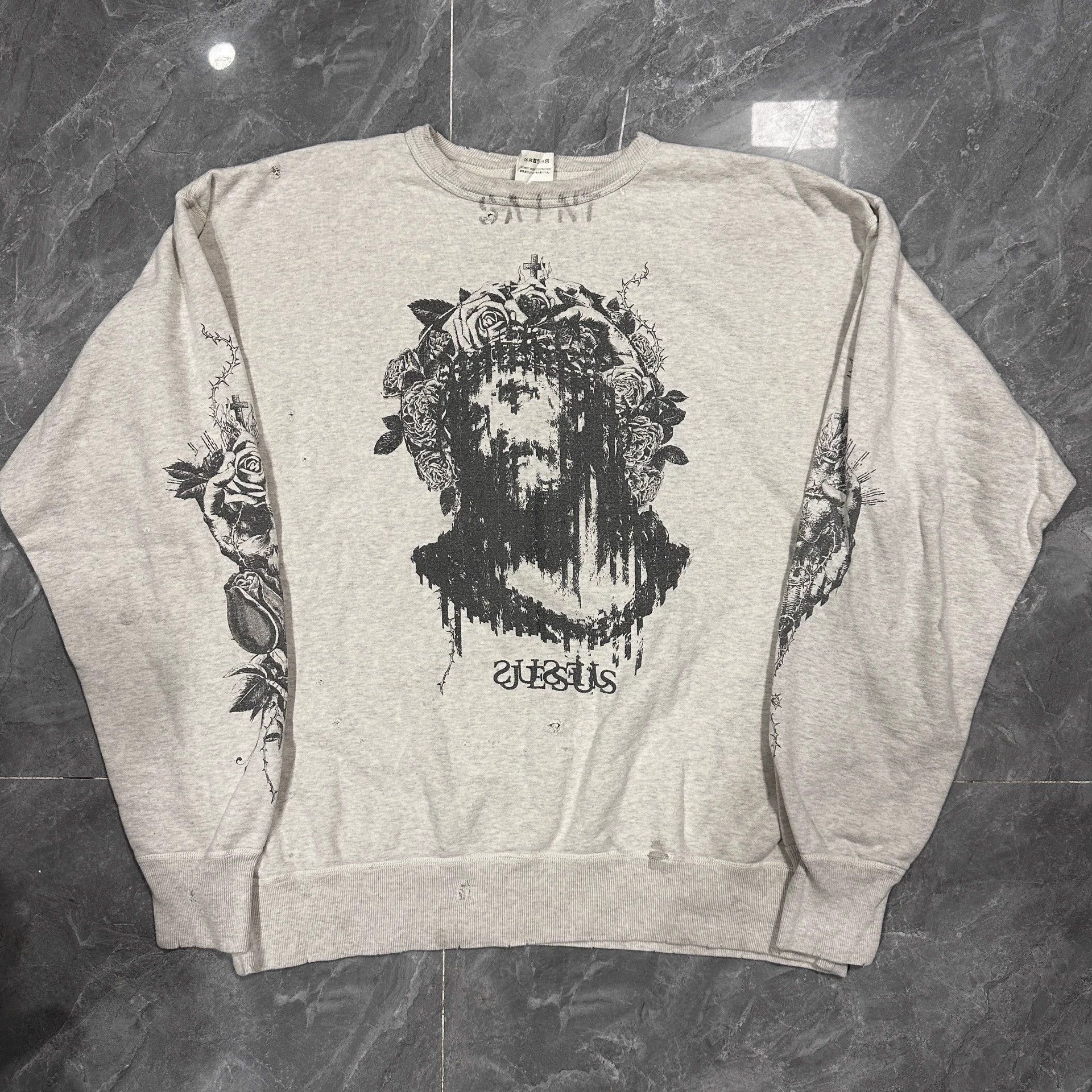 Saint Michael Saint Michael God washed rice white and destroyed the round Size US XL / EU 56 / 4 - 1 Thumbnail