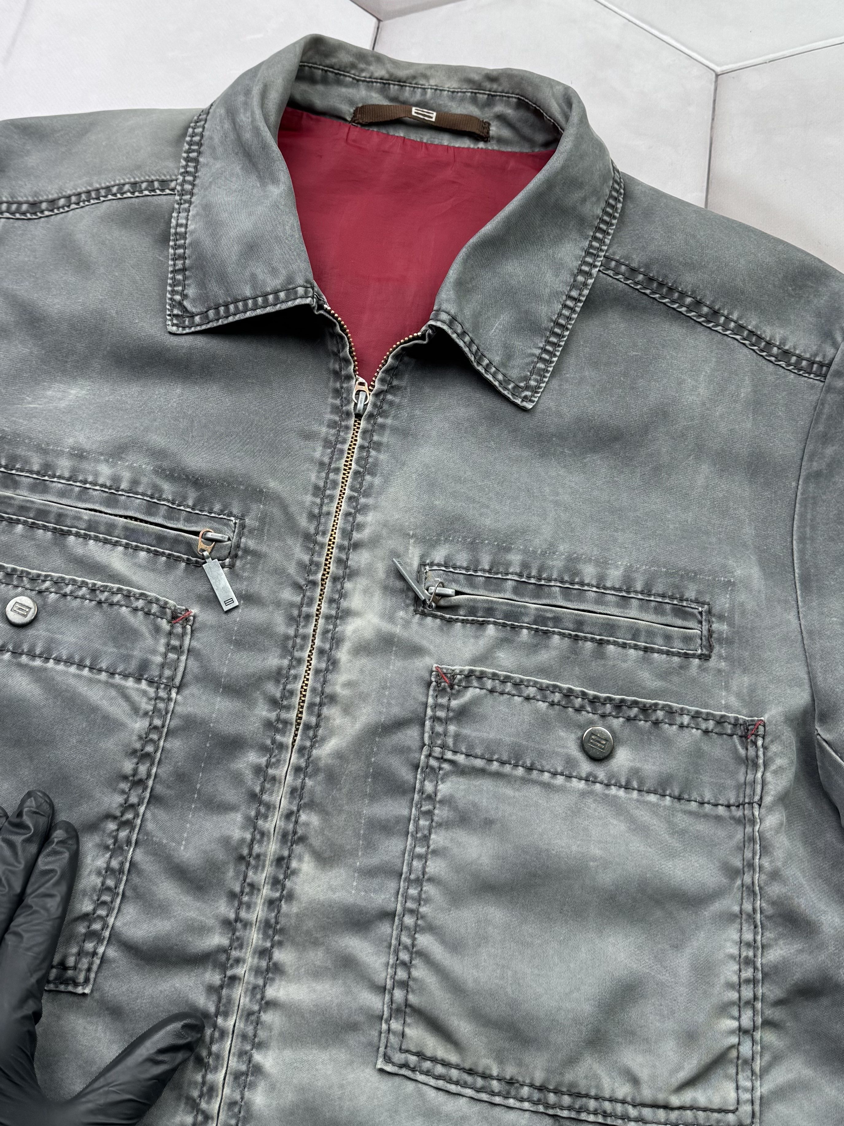 Japanese Brand Vintage Faded Garment Dyed Jacket Red Lining Size US XL / EU 56 / 4 - 7 Thumbnail