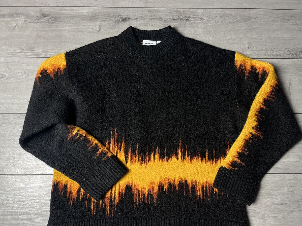 Japanese Brand Weekday Romeo Soundwave sweater Japanese acrylic size Small Size US S / EU 44-46 / 1 - 3 Thumbnail