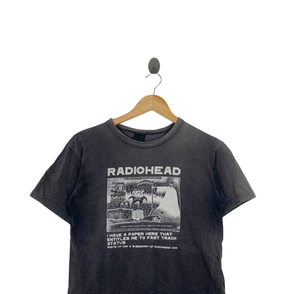 Band Tees Vintage RADIOHEAD ICE CAPS MELTING Album Promo Tour Tee Size US S / EU 44-46 / 1 - 2 Thumbnail