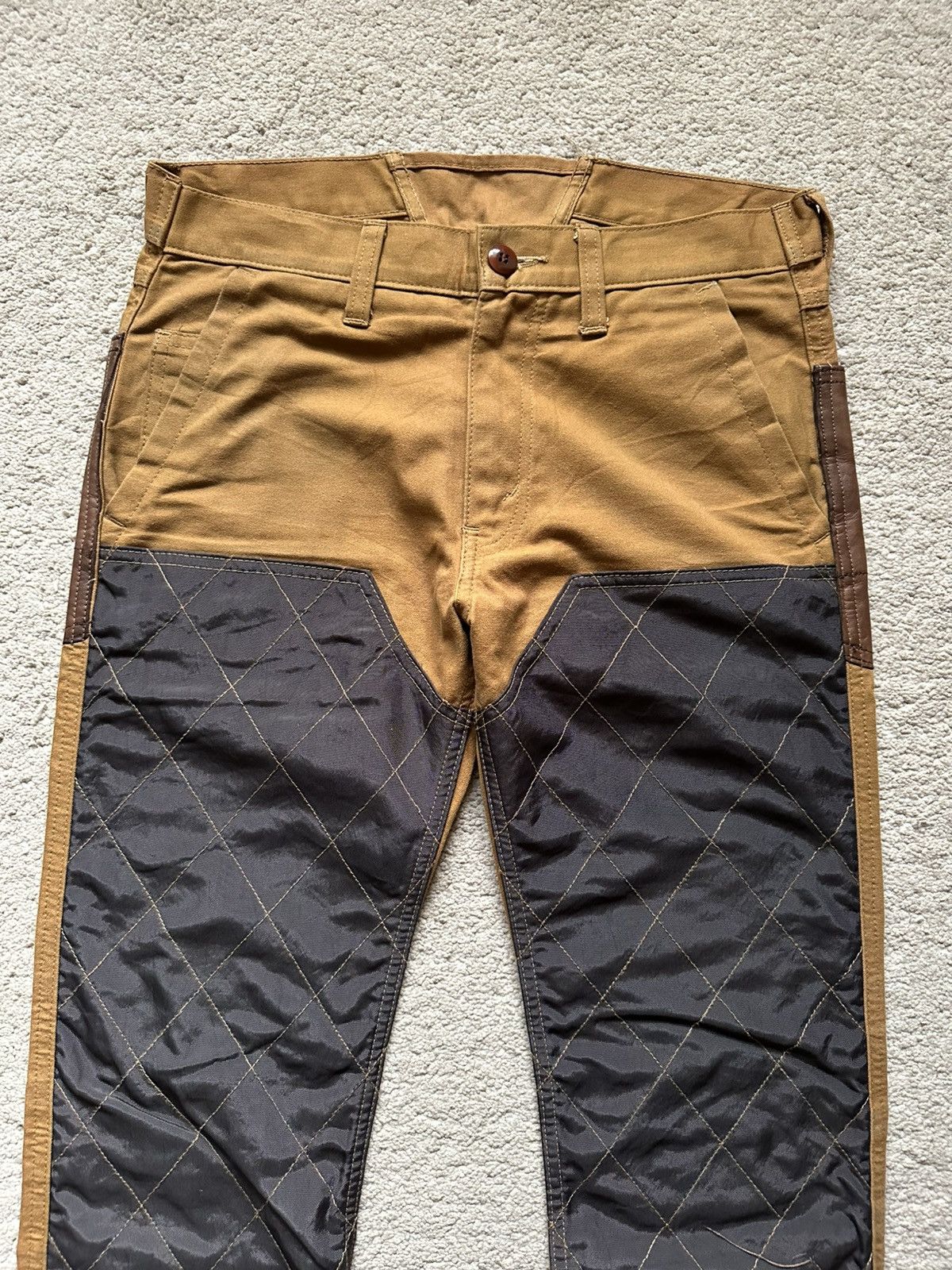 Comme des Garcons Homme Plus AD2009 Junya Watanabe Comme des Garcons Man Double Knee Pant Size US 31 - 2 Thumbnail