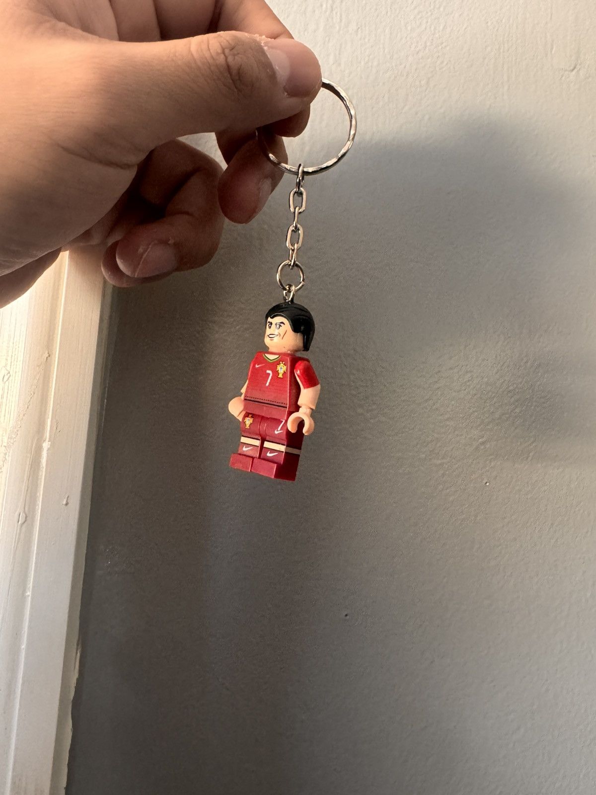 Nike CRISTIANO RONALDO PORTUGAL LEGO KEYCHAIN MINIFIGURE Size ONE SIZE - 1 Thumbnail