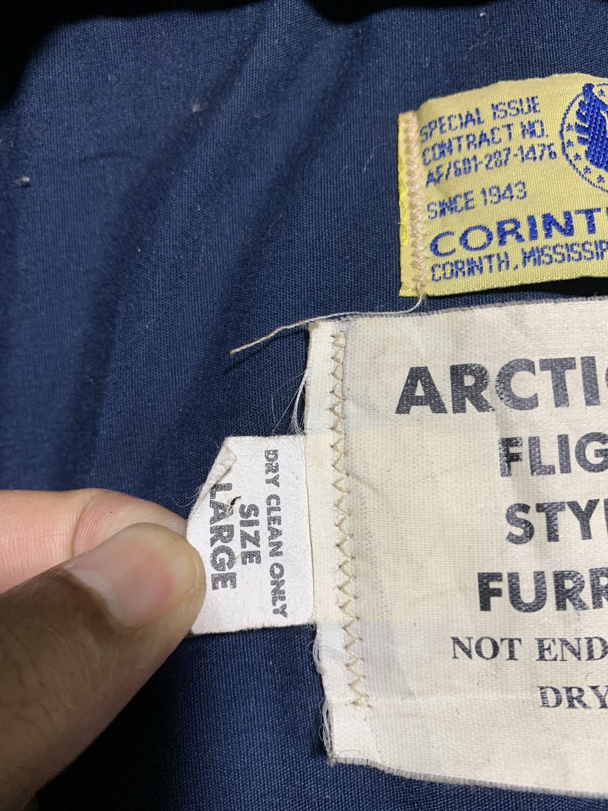 Other 🔥VTG CORINTH M.F.G TYPE N3B ARCTIC PARKA JACKETS Size US L / EU 52-54 / 3 - 9 Thumbnail