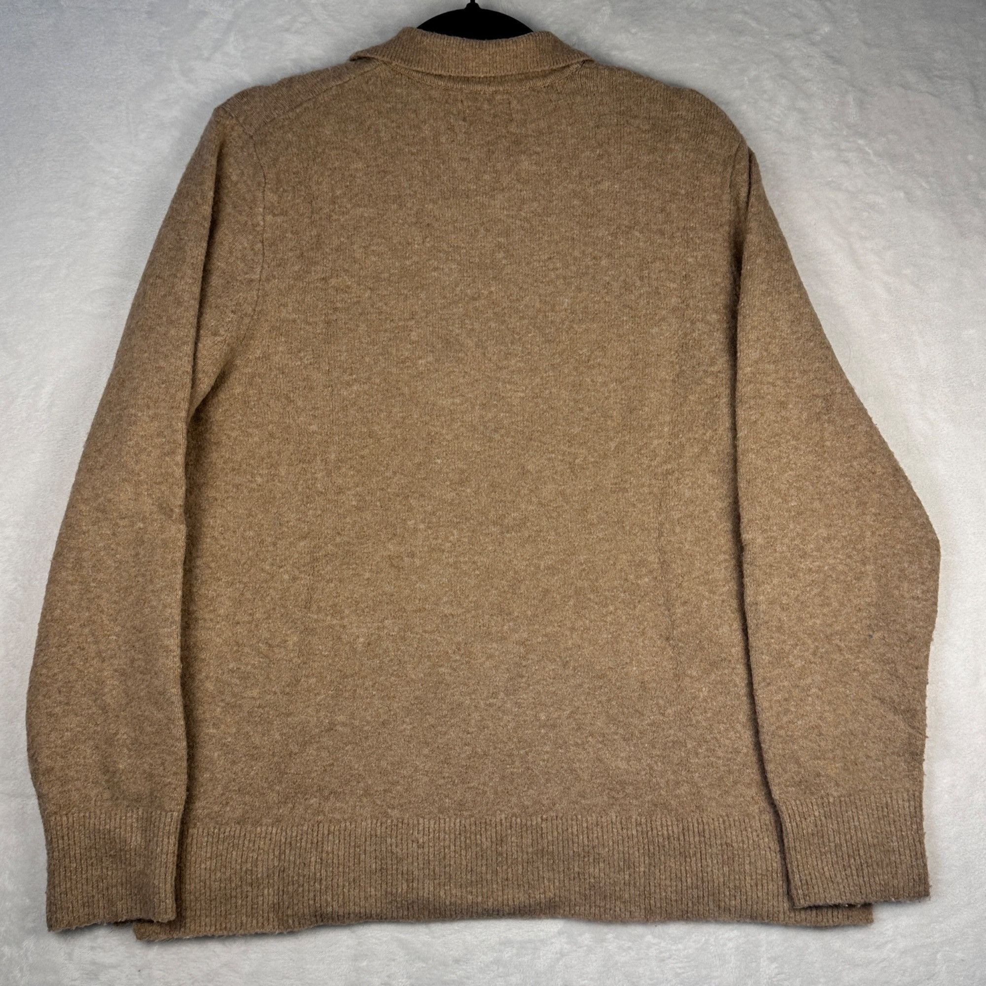 J.Crew J.Crew Womens Extra-Soft Collared V-Neck Wool Sweater Small Size S / US 4 / IT 40 - 4 Thumbnail