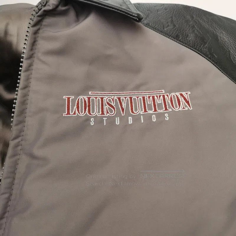 Louis Vuitton Louis Vuitton Color Block Leather Cotton Jacket. Size US L / EU 52-54 / 3 - 2 Thumbnail