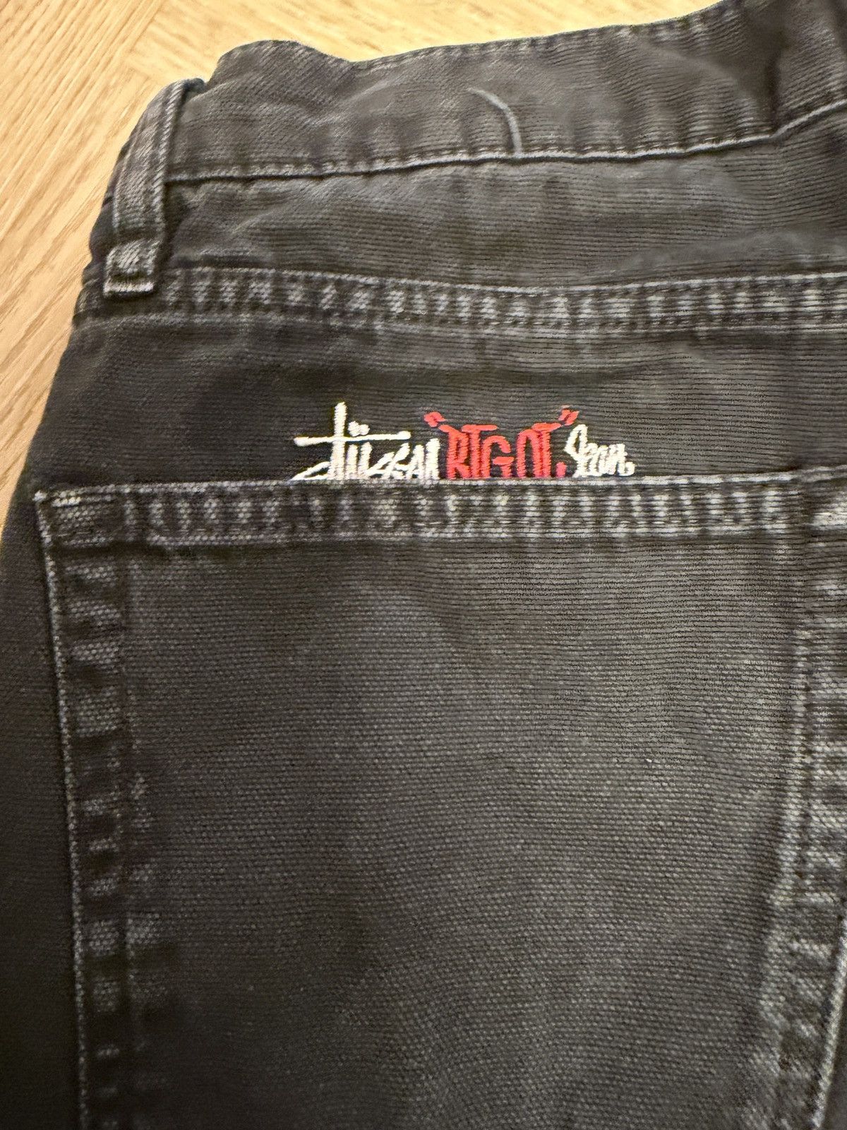 Stussy BIG OL' JEAN WASHED CANVAS Size US 32 / EU 48 - 6 Thumbnail