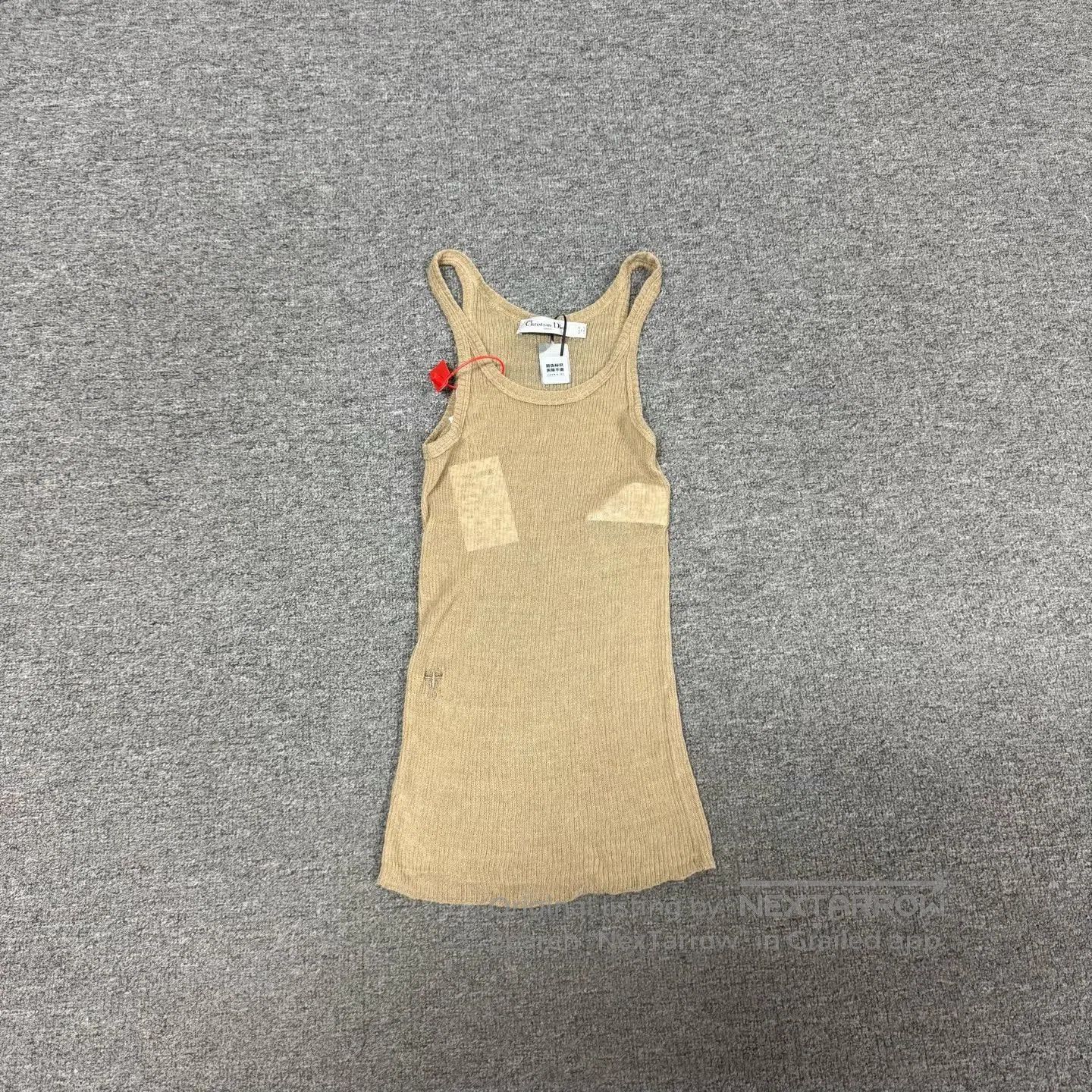 Dior Dior Bee Embroidery Linen Camisole. Size XS / US 0-2 / IT 36-38 - 2 Thumbnail