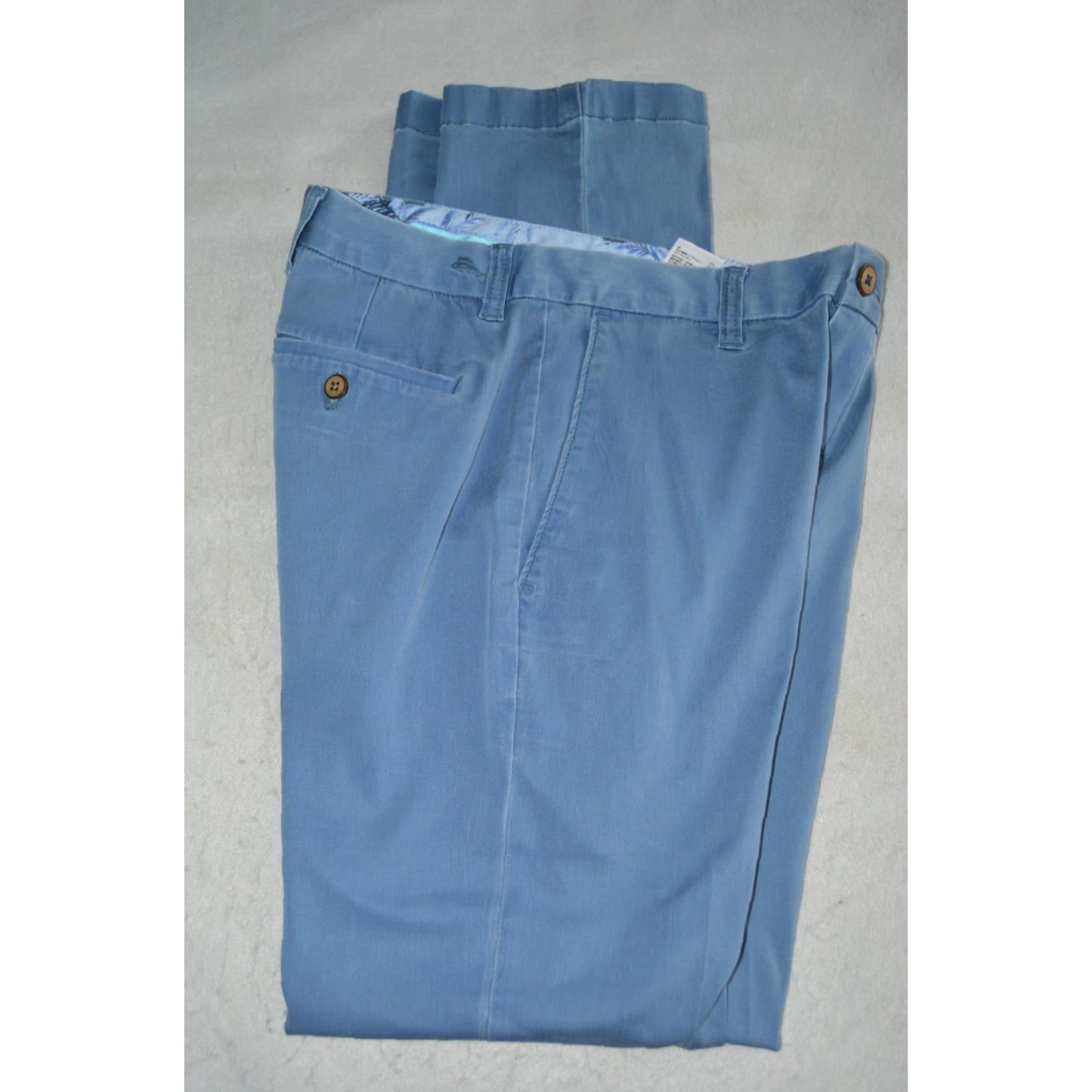 Tommy Bahama Tommy Bahama Pants Chino Mens Blue 28/32 Regular Straight Mid" Size US 28 / EU 44 - 4 Thumbnail
