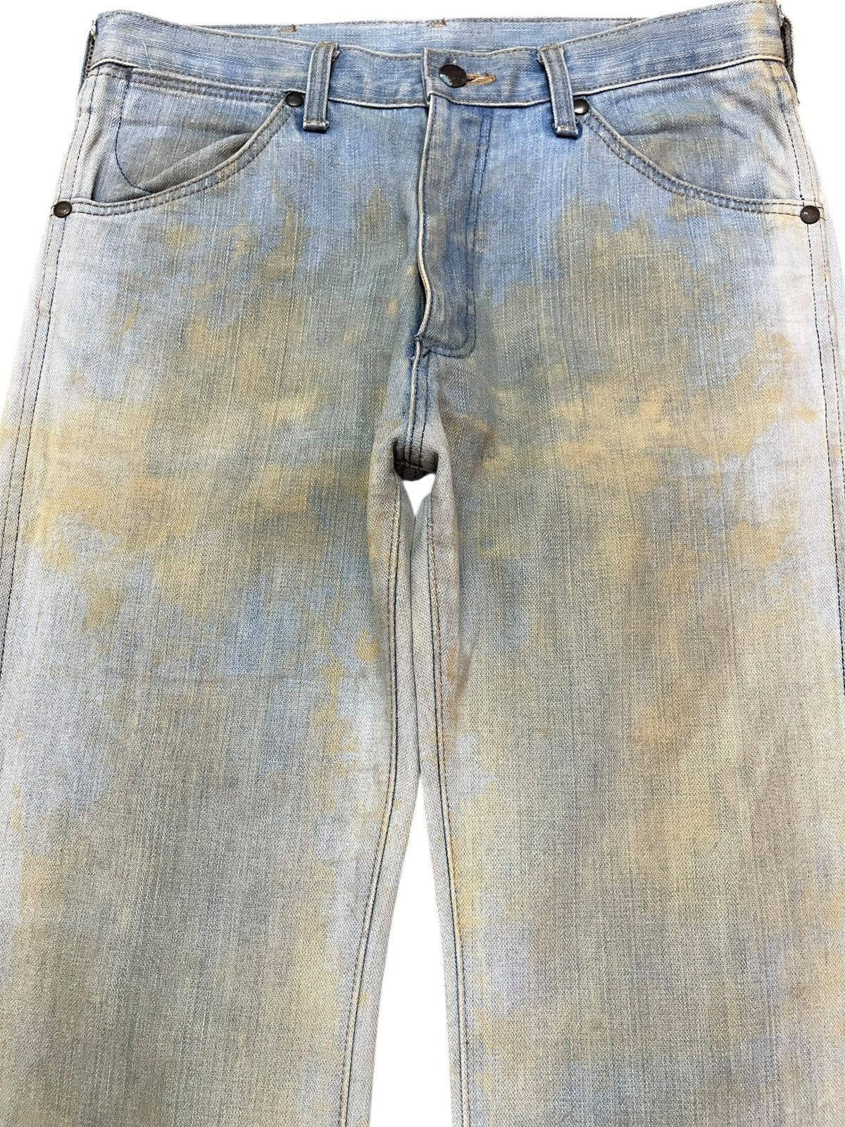Wrangler Vintage Wrangler Flare Bootcut Mudwash Faded Denim Size US 31 - 2 Thumbnail