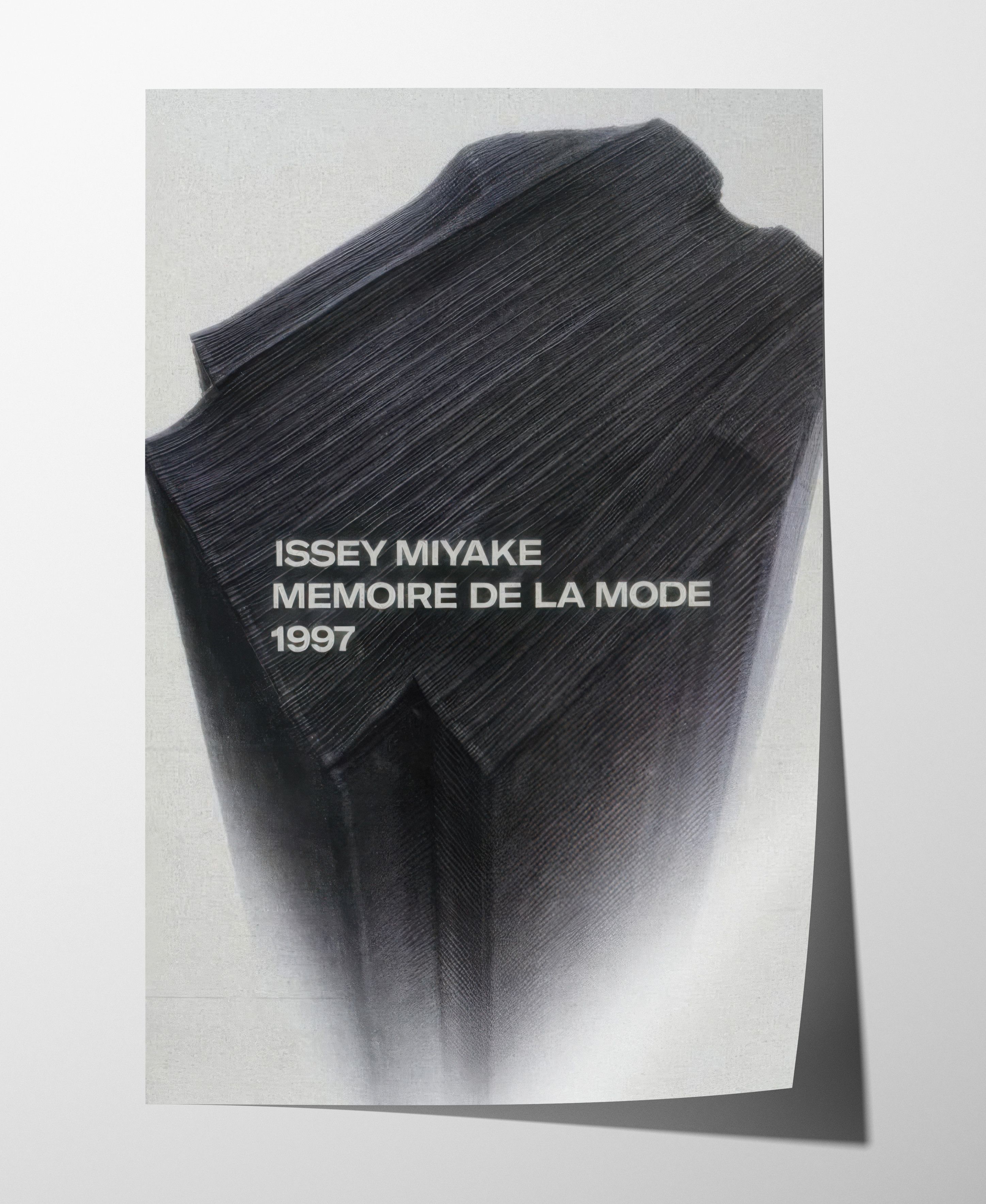 Pleats Please Issey Miyake 90s Issey Miyake Poster Gift Vintage Archive Book Magazine Size ONE SIZE - 1 Thumbnail