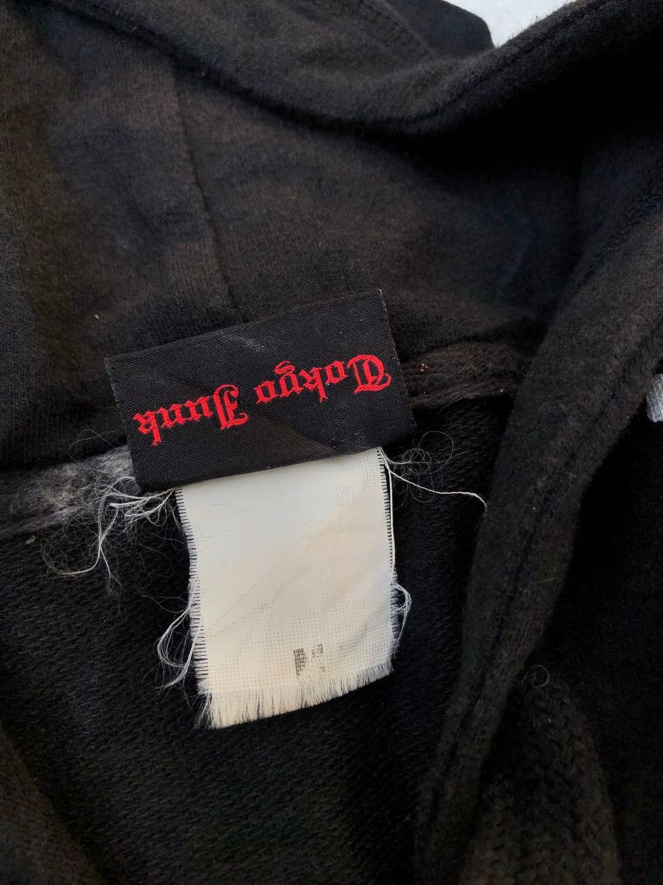 Japanese Brand × Vintage Japanese Brand Tokyo Punk Skeleton Zipper Hoodie Size US M / EU 48-50 / 2 - 8 Thumbnail