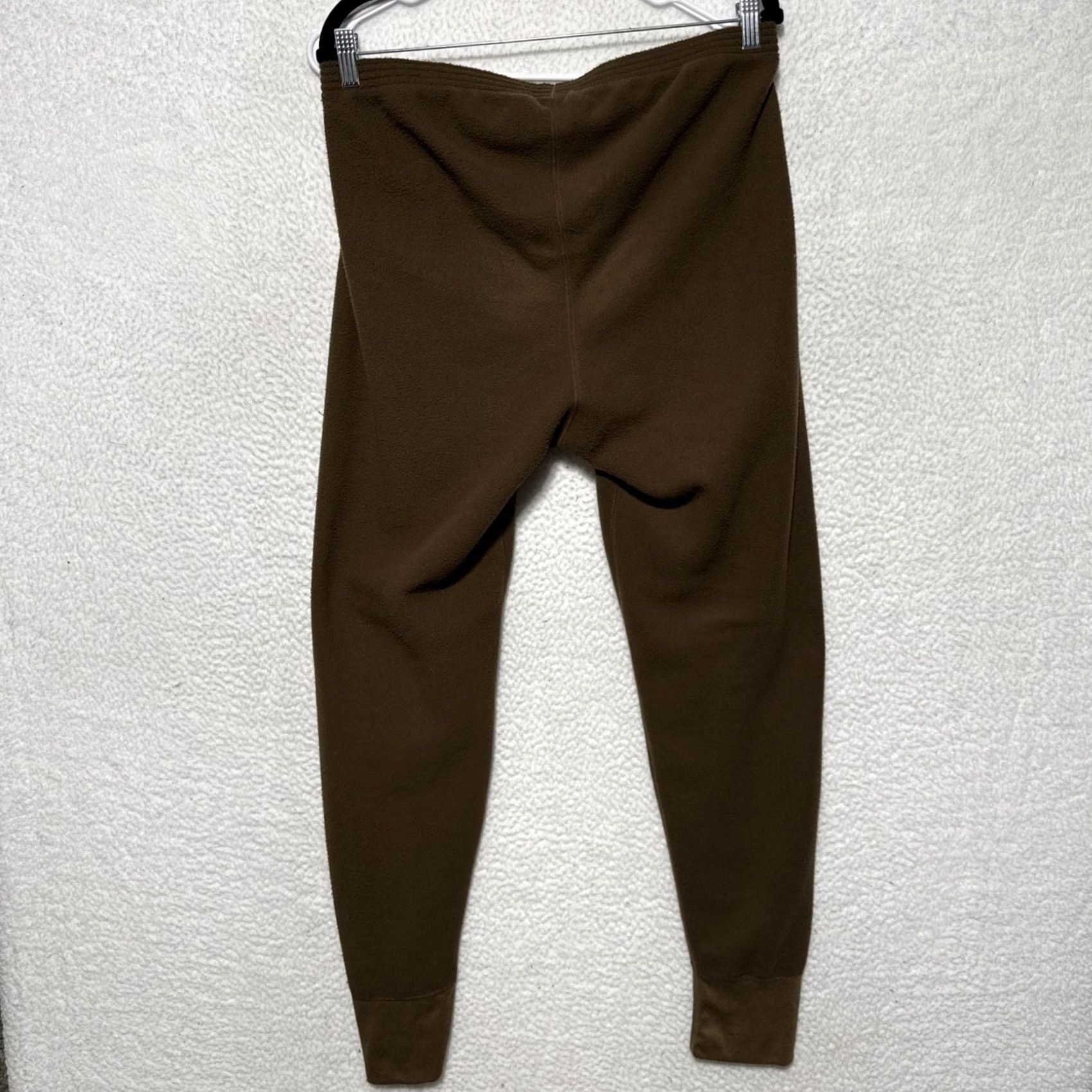 Vintage VINTAGE Cabela's Tracksuit Mens Large Tall 2 Piece Thermal Fleece Brown NT Textile Set Jacket Pants Big & Tall Mens Size 42R - 7 Thumbnail