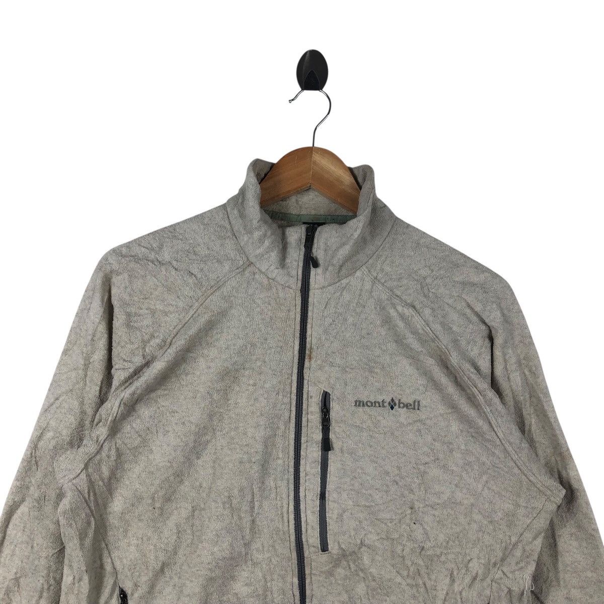 Montbell Vintage MONTBELL Clima Plus Full-Zip Fleece Technical Outdoo Size US M / EU 48-50 / 2 - 2 Thumbnail