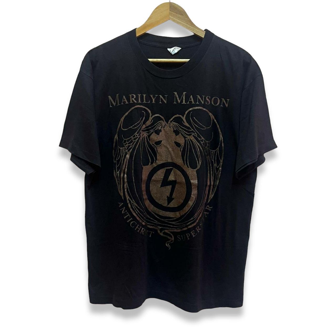 Band Tees × Marilyn Manson × Vintage Vintage 1996 Marilyn Manson Antichrist Superstar T Shirt Size US L / EU 52-54 / 3 - 1 Thumbnail