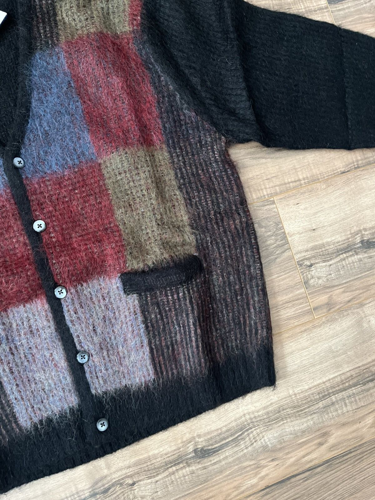 Supreme Supreme Brushed Grid Cardigan Size US L / EU 52-54 / 3 - 9 Thumbnail