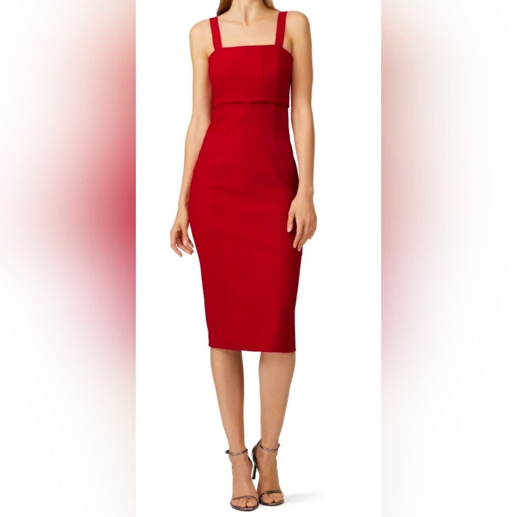 Cinq a Sept Cinq a Sept Dakota red dress size 2 Size XS / US 0-2 / IT 36-38 - 1 Thumbnail