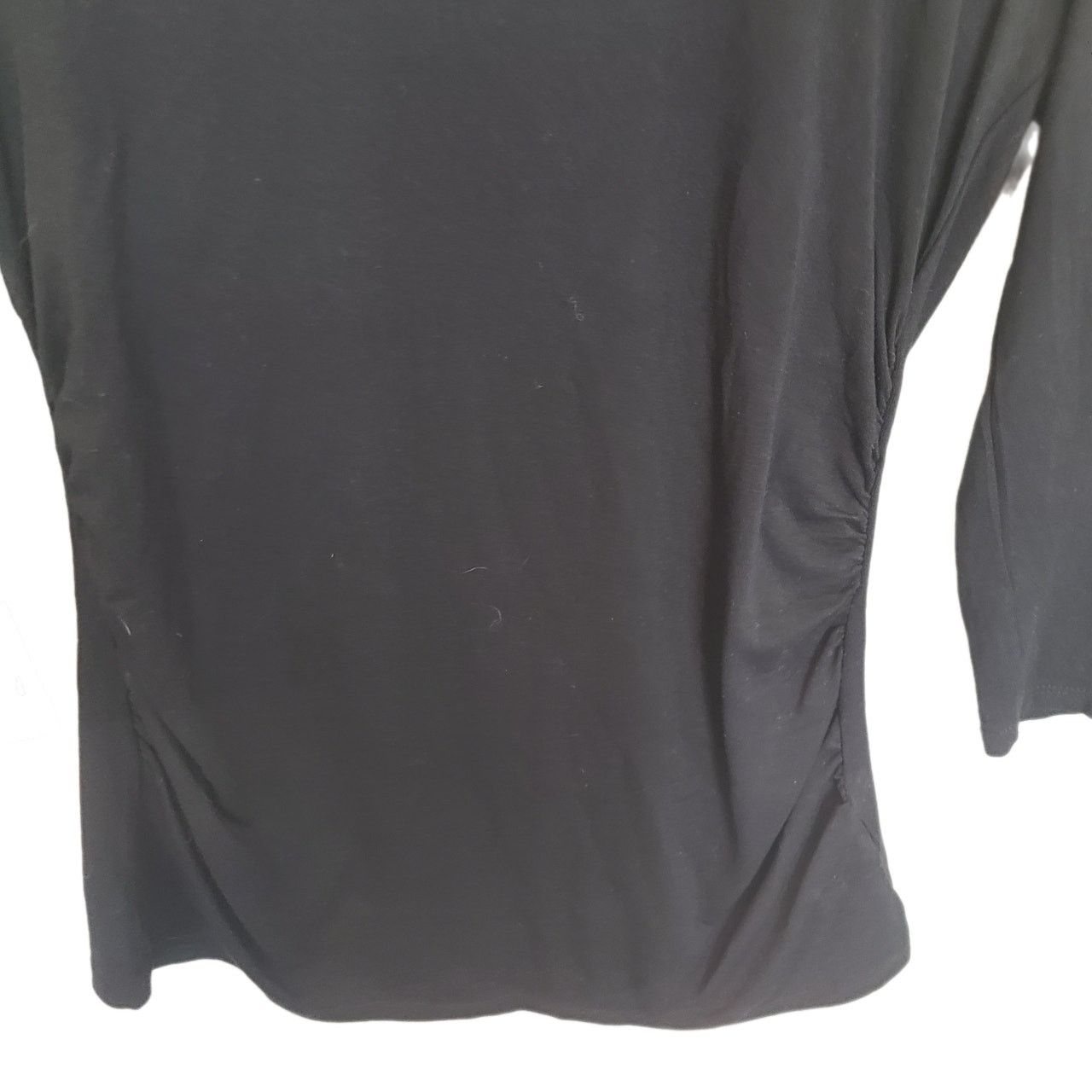 White House Black Market White House Black Market Blouse Women XS Beaded Black Scoop Size XS / US 0-2 / IT 36-38 - 3 Thumbnail