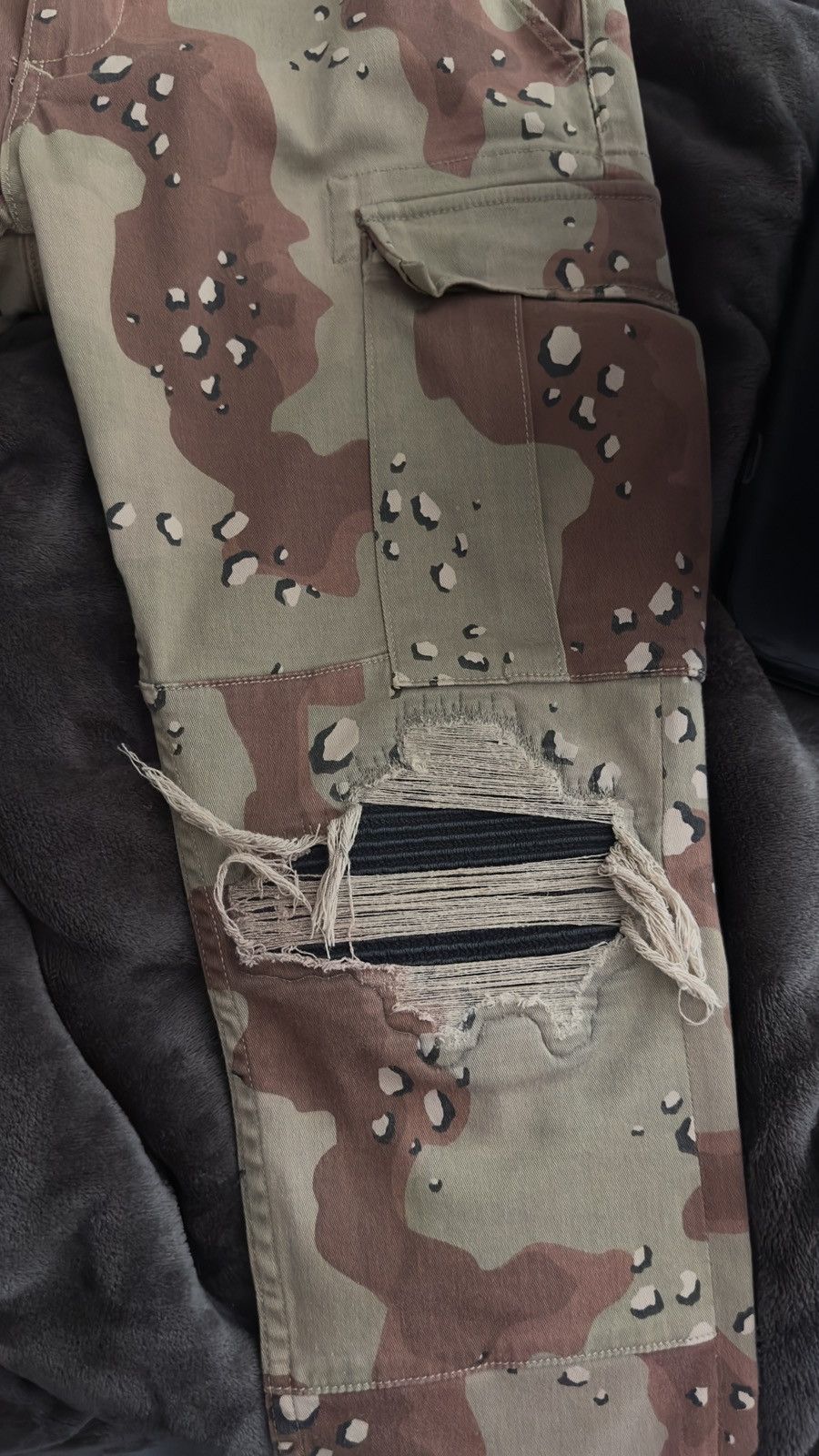 Amiri Amiri MX1 Beige Desert Camo Cargo Jeans size 29 Size US 29 - 13 Thumbnail
