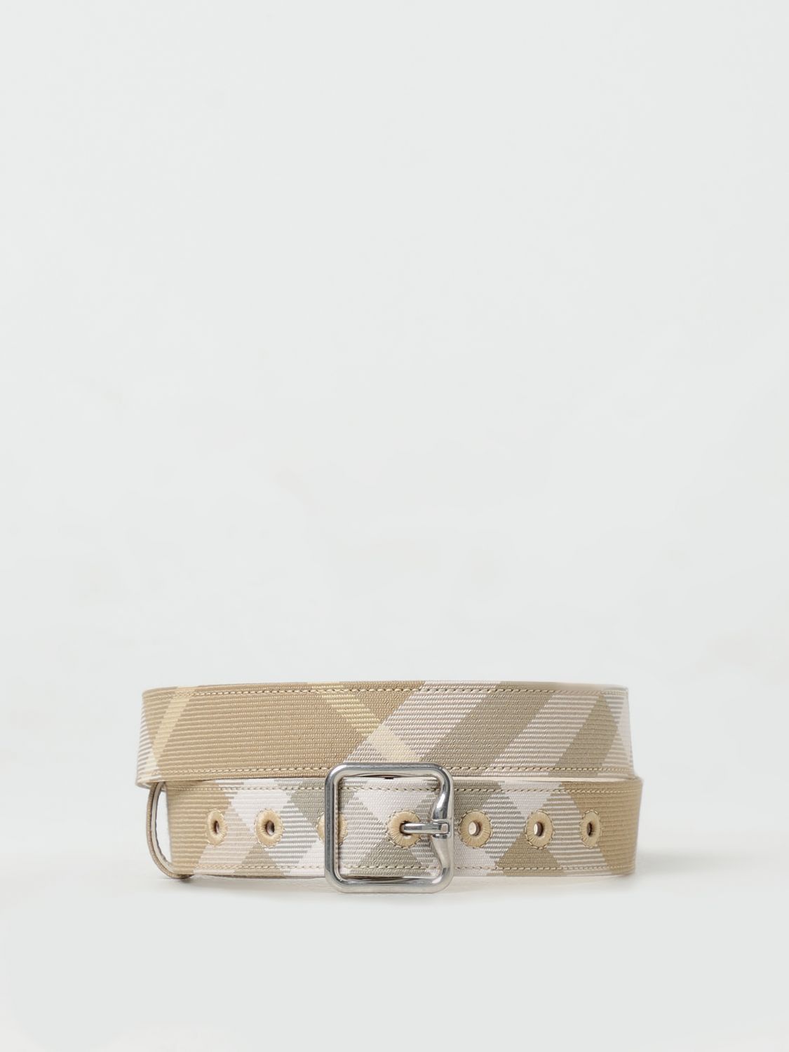 image of Burberry Belt Woman Beige, Women's