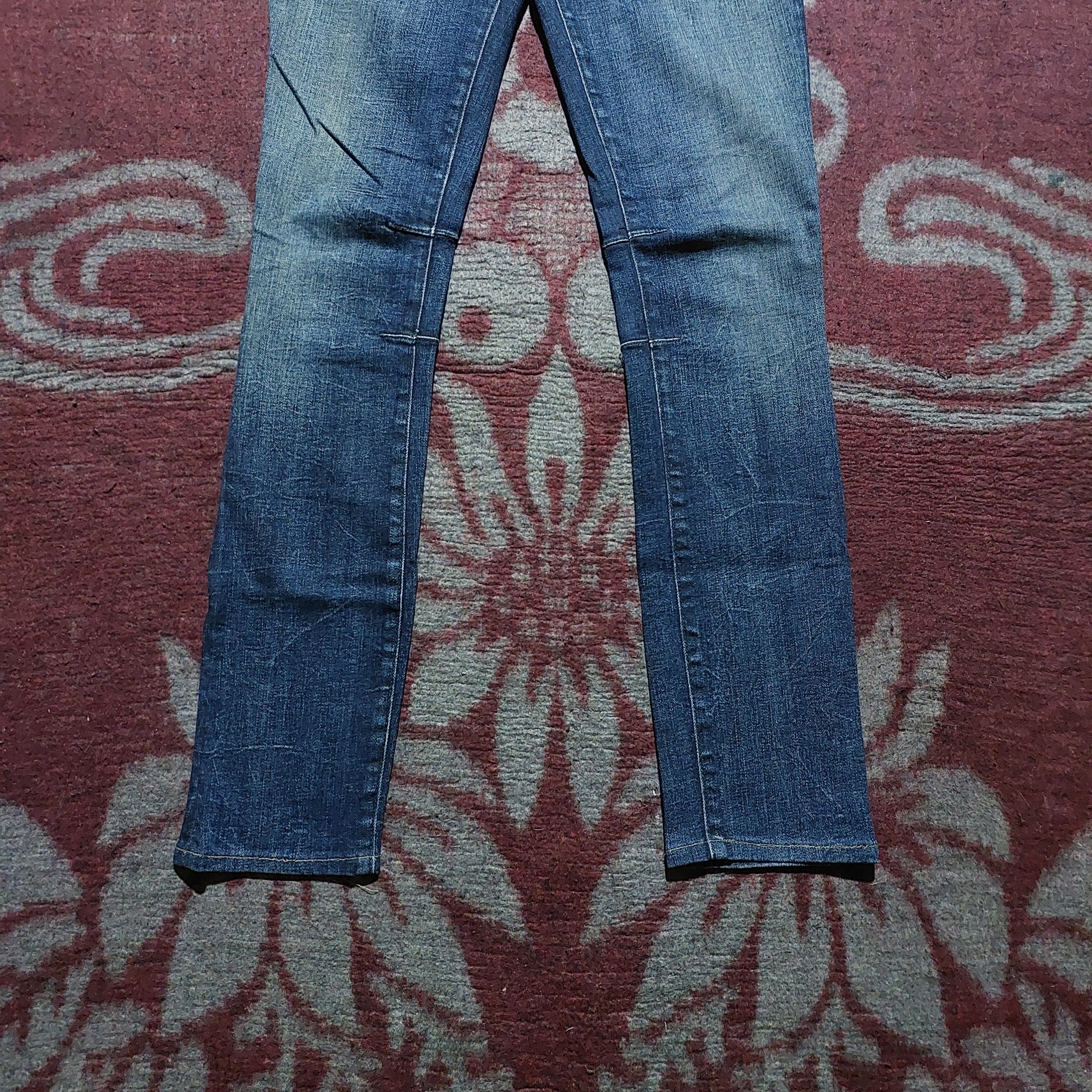 Helmut Lang Helmut Lang skinny blue denim pants Size US 26 / EU 42 - 5 Thumbnail