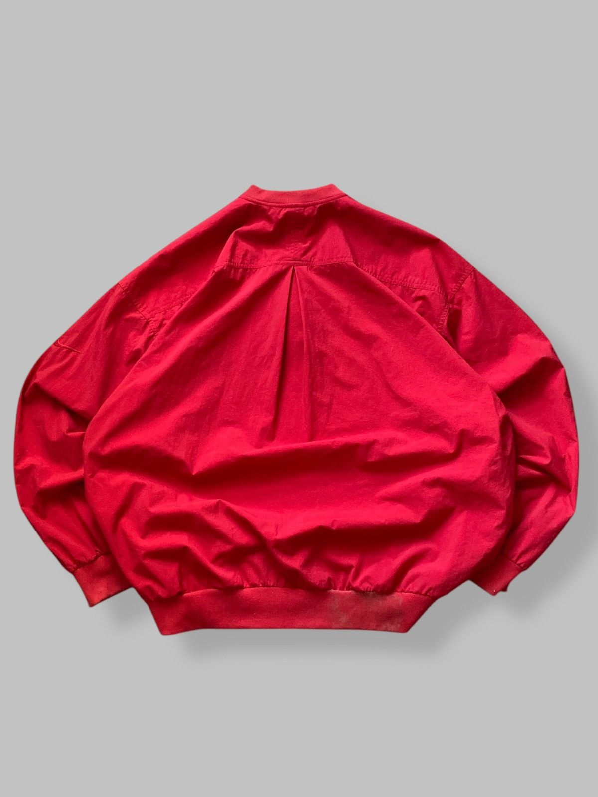 Nike Nike Y2K Nylon Vintage Sweatshirt Light Jacket Hot Red Size US XL / EU 56 / 4 - 5 Thumbnail
