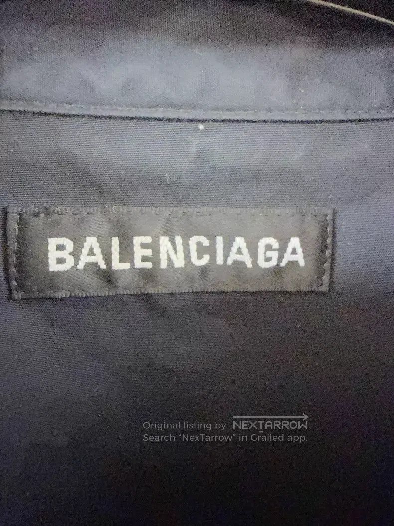 Balenciaga Balenciaga Seven Languages Short Sleeve Shirt Size US XXS / EU 40 - 3 Thumbnail