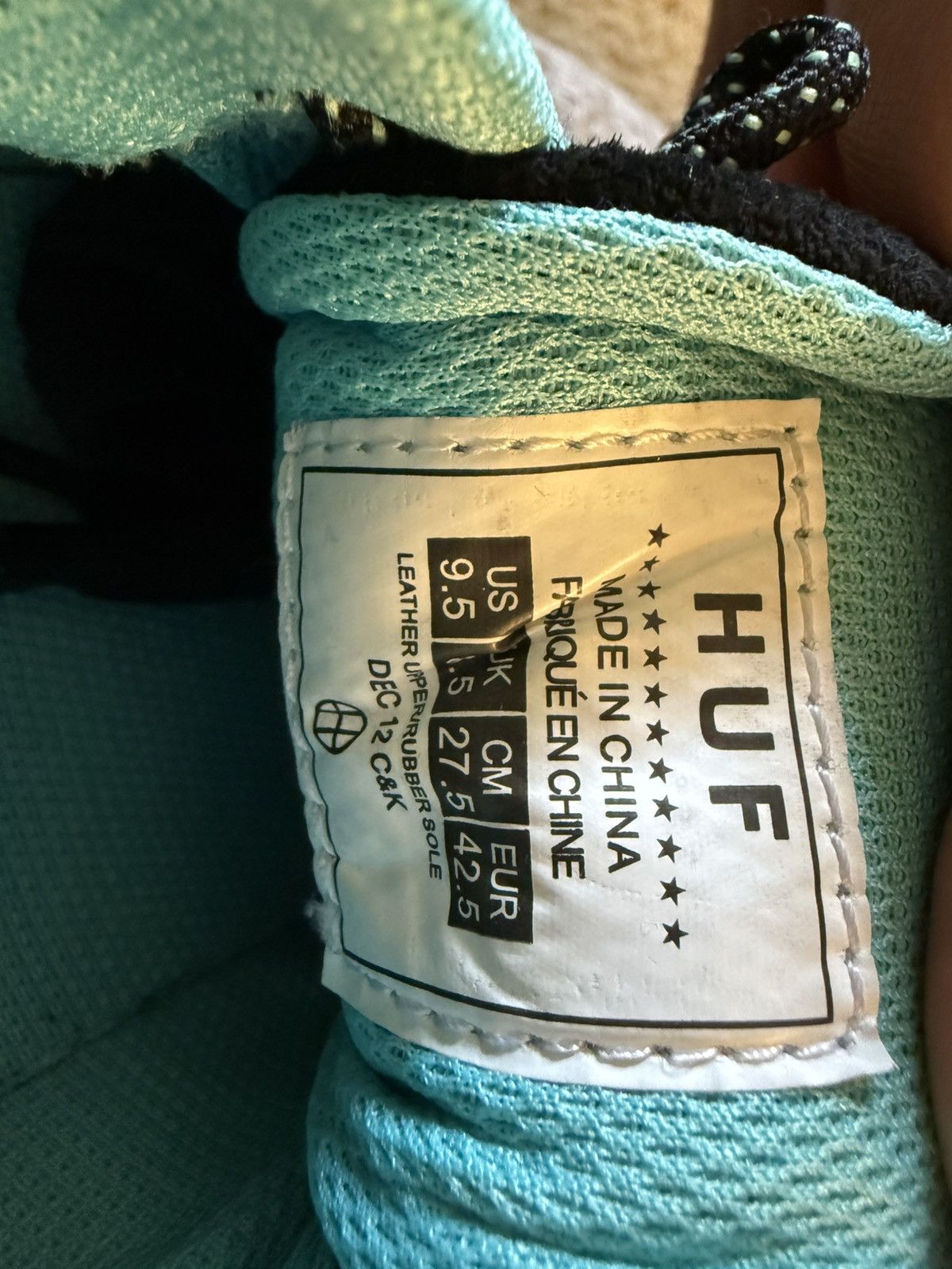 Diamond Supply Co. Huf x Diamond Supply Co. Tiffany Sneakers Size US 9.5 / EU 42-43 - 9 Thumbnail