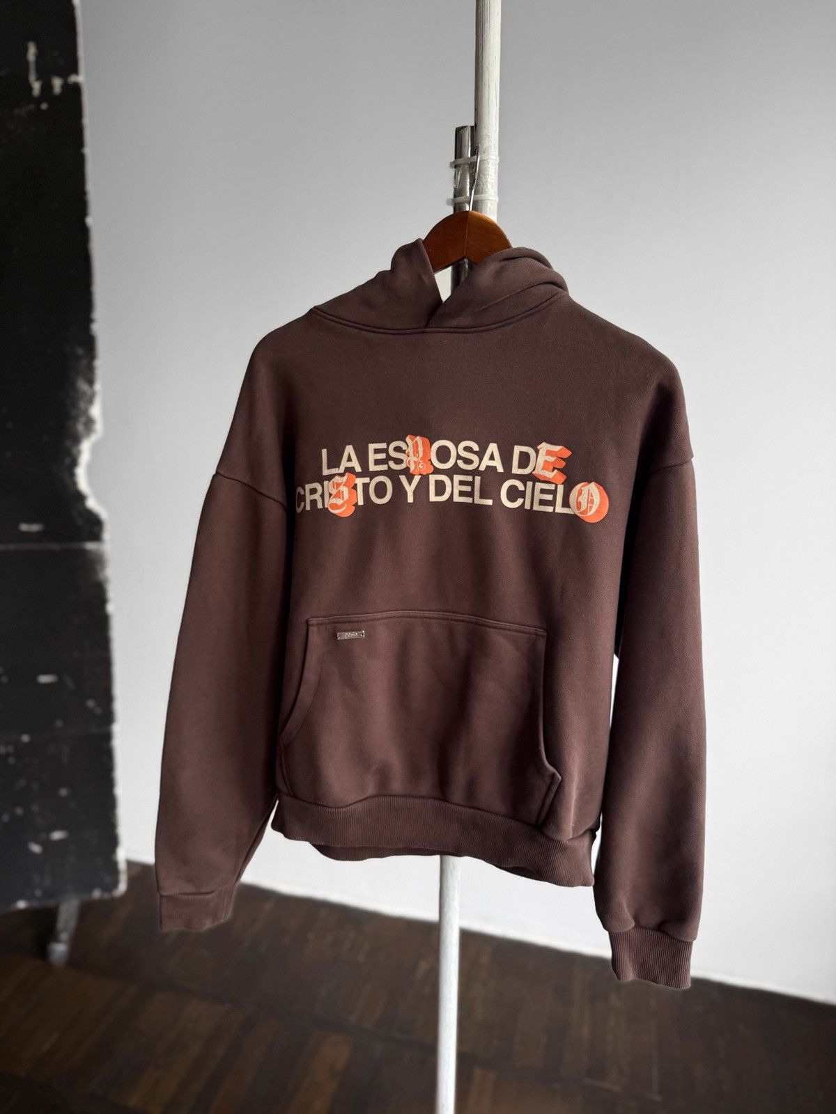 Peso Peso Mexico Womens Brown Graphic LS Hoodie Streetwear Size S / US 4 / IT 40 - 1 Thumbnail