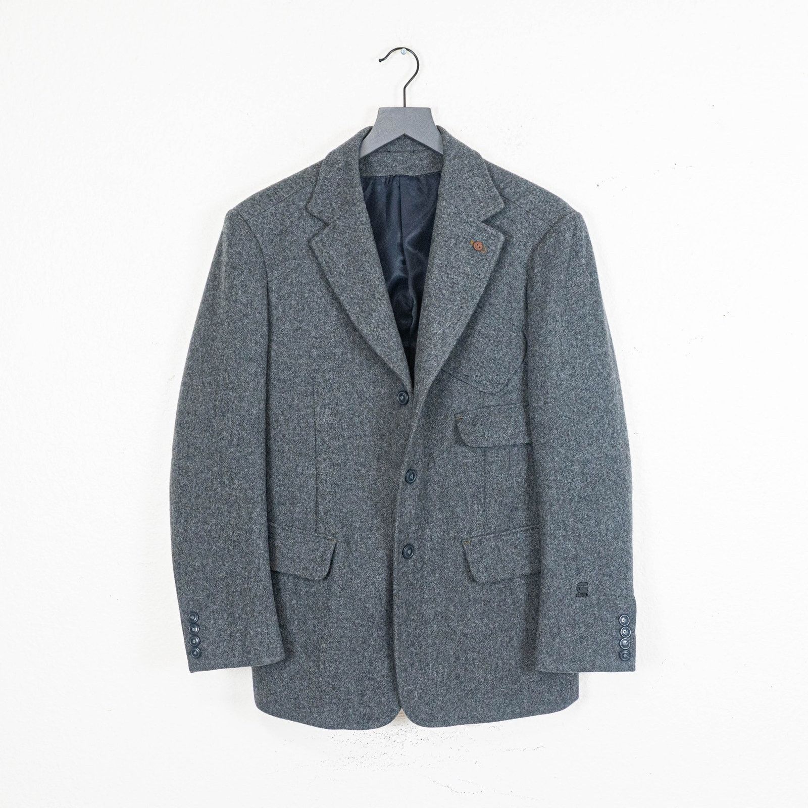 G-Star G Star RAW Correctline Ruston Blazer Jacket Wool Tweed Size 42S - 2 Thumbnail