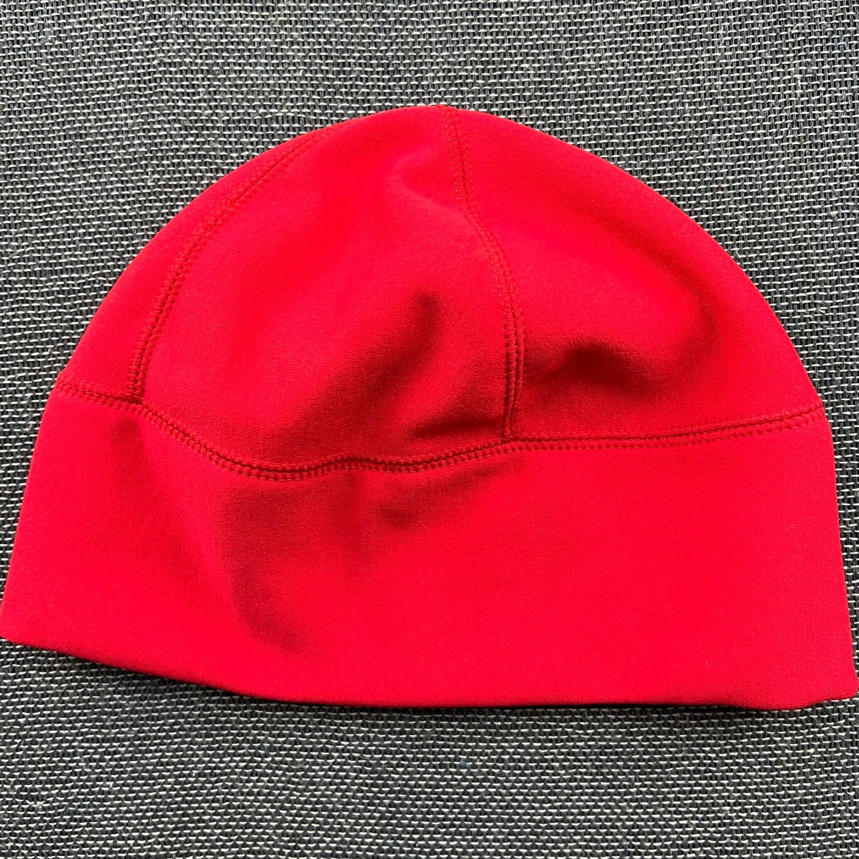 Nike VINTAGE Nike ACG Beanie Hat Skull Cap Softshell Red Winter Ski OSFM Mens Size ONE SIZE - 3 Thumbnail
