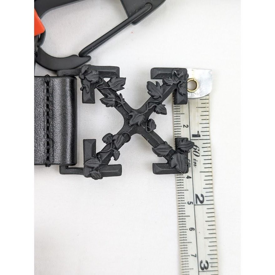 Off-White o1rshd1 Size: L/XL / Leather Belt with Chain in Black Size ONE SIZE - 20 Thumbnail