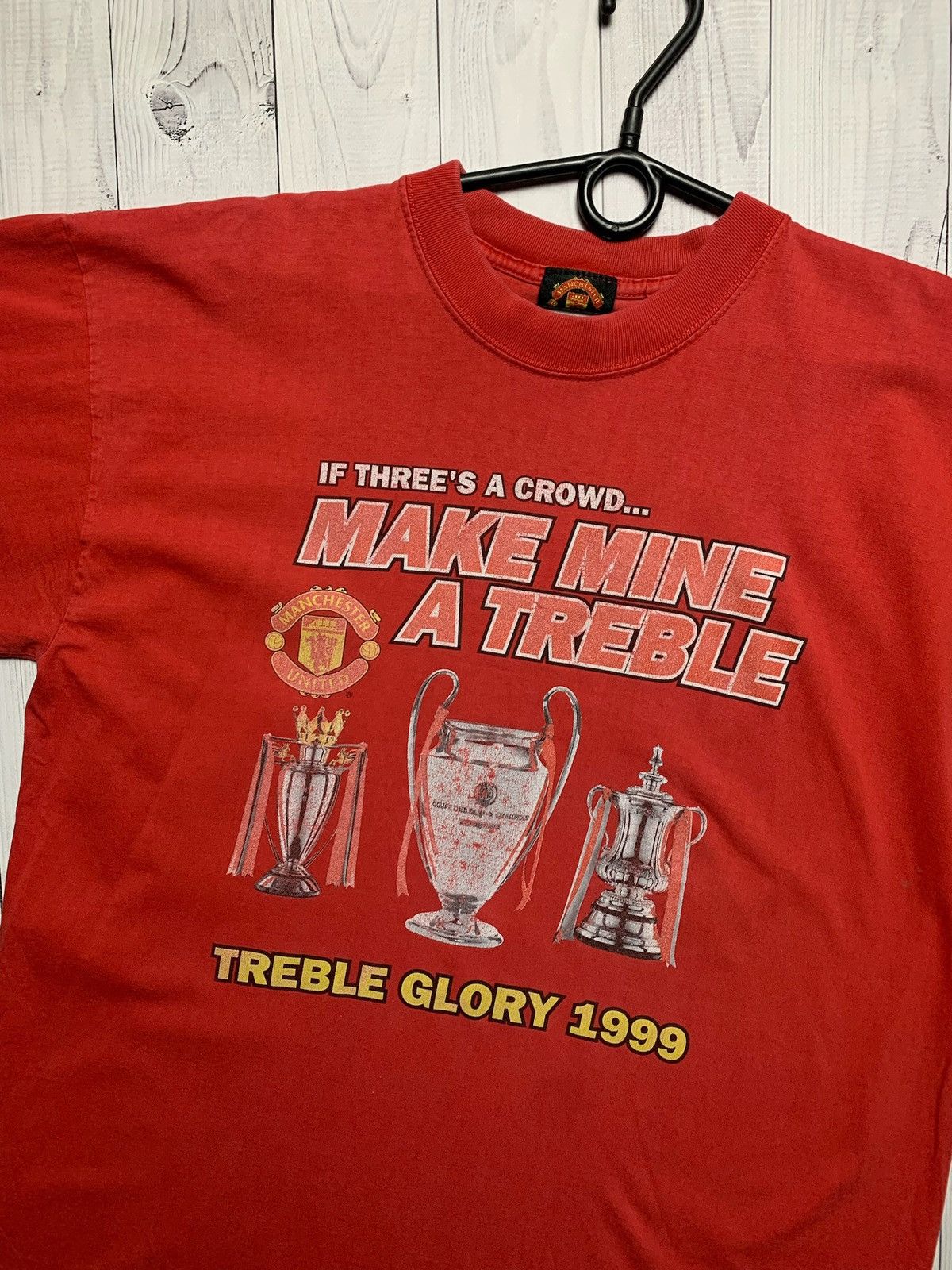 Vintage Vintage Manchester United tee rare vintage size L Size US L / EU 52-54 / 3 - 2 Thumbnail
