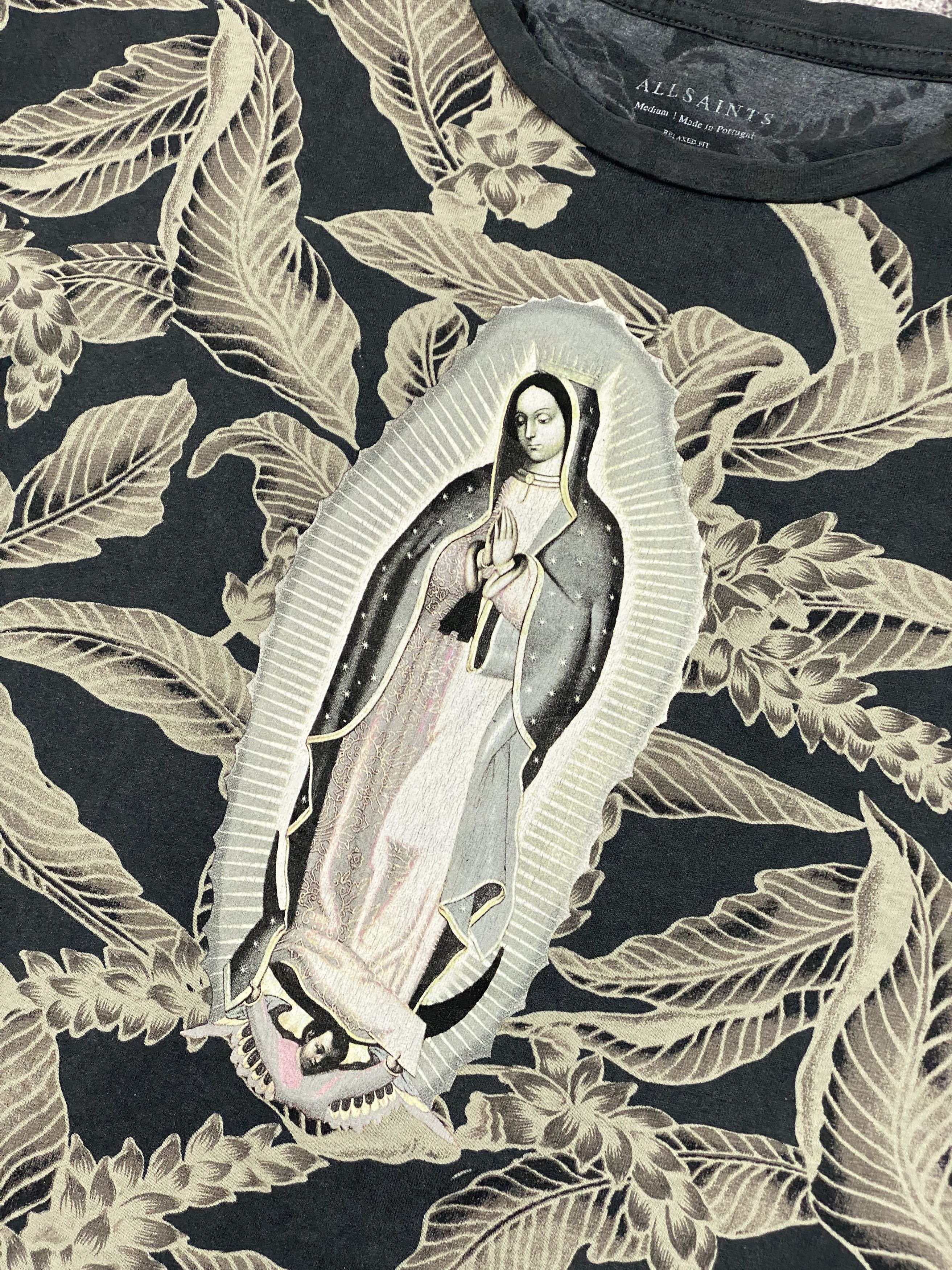 Allsaints Allsaints Rare Print Saint Maria Japan Style Y2K T-shirt Size US M / EU 48-50 / 2 - 5 Thumbnail