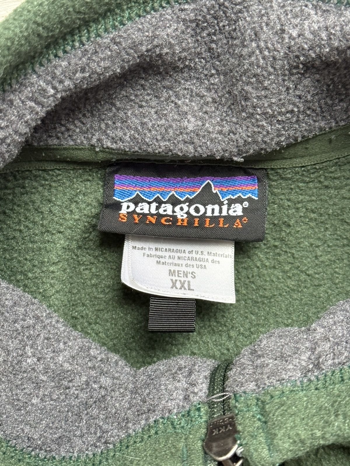 Patagonia × Vintage Vtg Patagonia Synchilla Vest Fleece Size US XXL / EU 58 / 5 - 3 Thumbnail