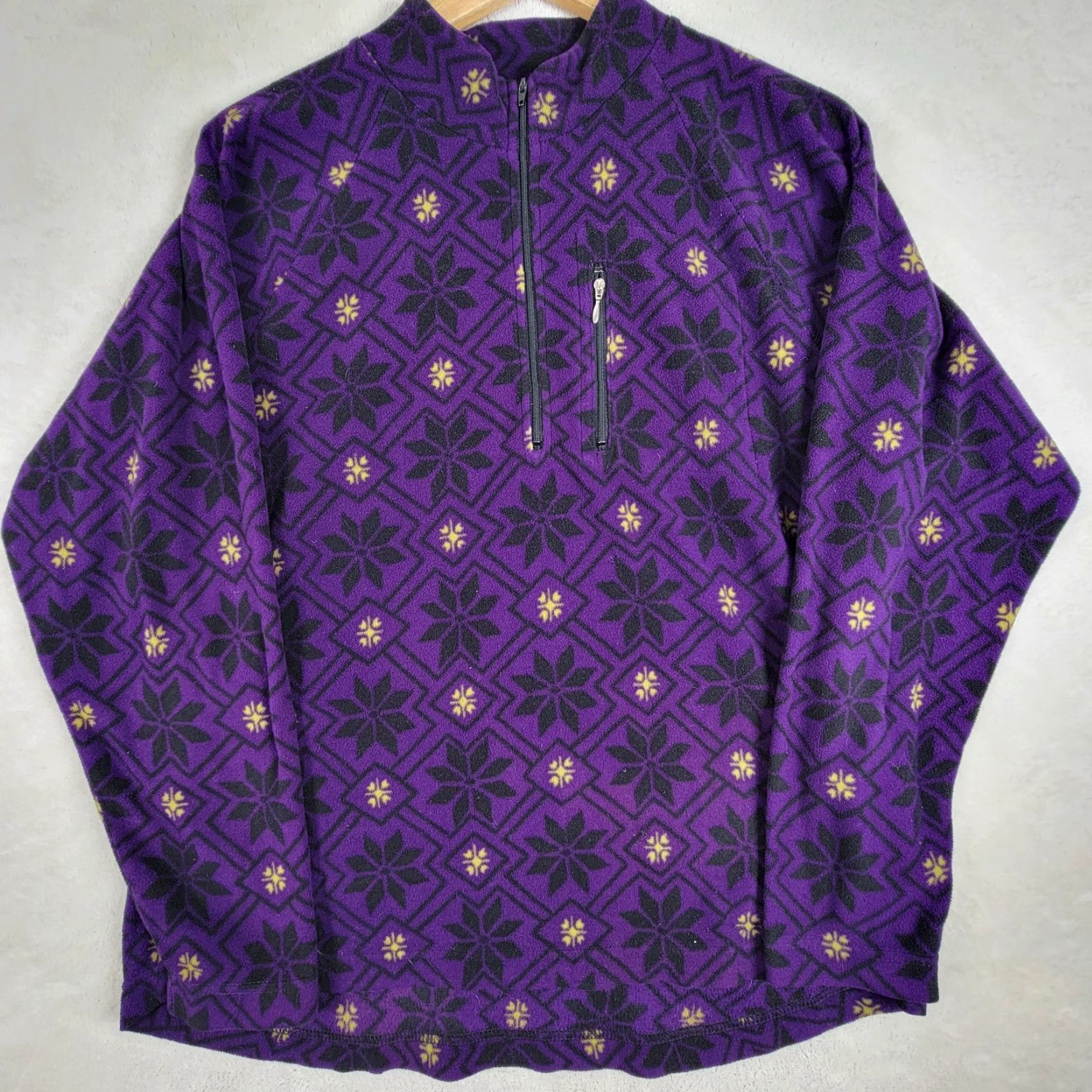 Vintage VINTAGE REI Purple Pullover Zip Fleece Sweater POLARTEC 1/4 Zip Women L Purple Pullover Size L / US 10 / IT 46 - 2 Thumbnail