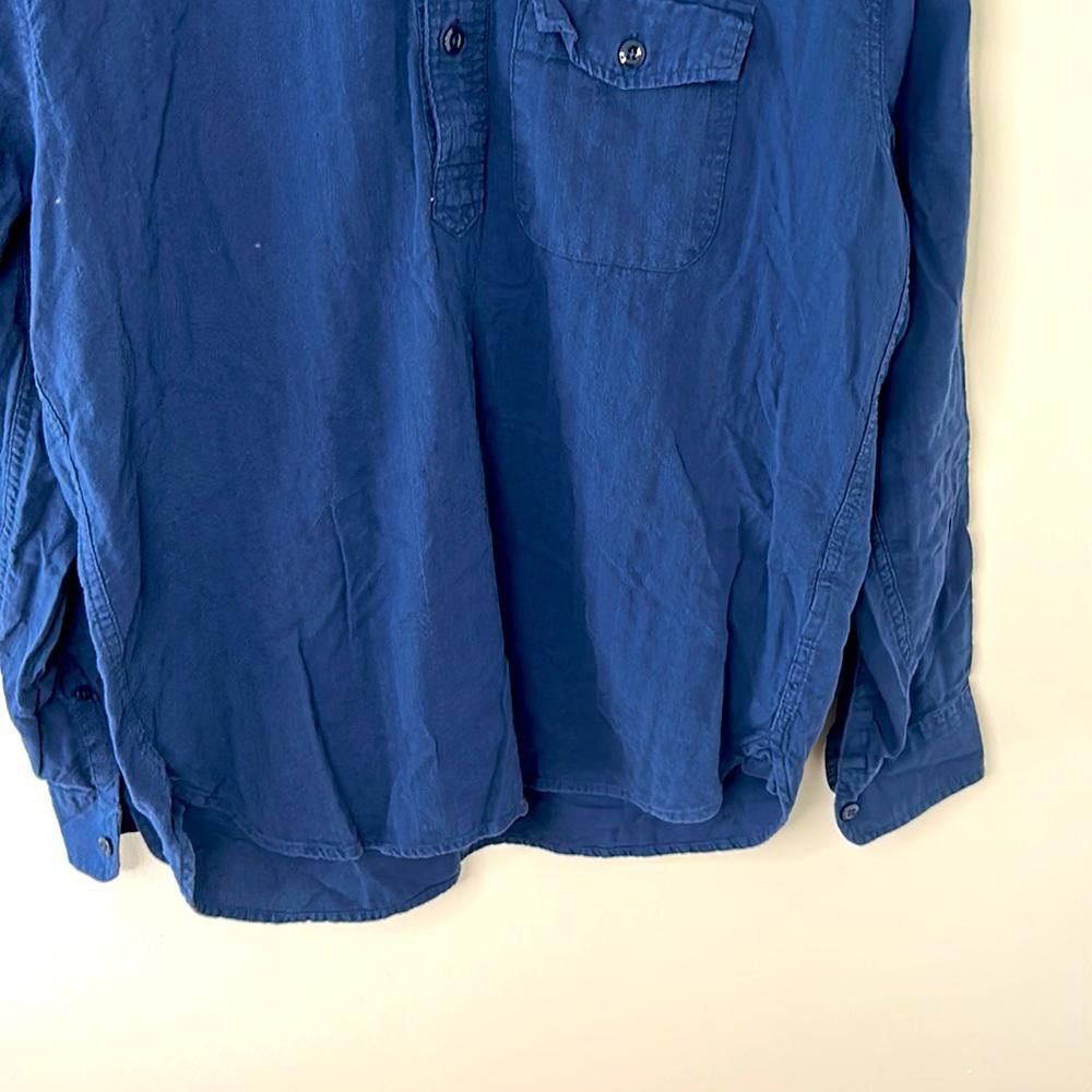 Abercrombie & Fitch Pullover Polo woven-abercrombie-Navy-Sm-99% Ctn 1% elastic Size US S / EU 44-46 / 1 - 4 Thumbnail