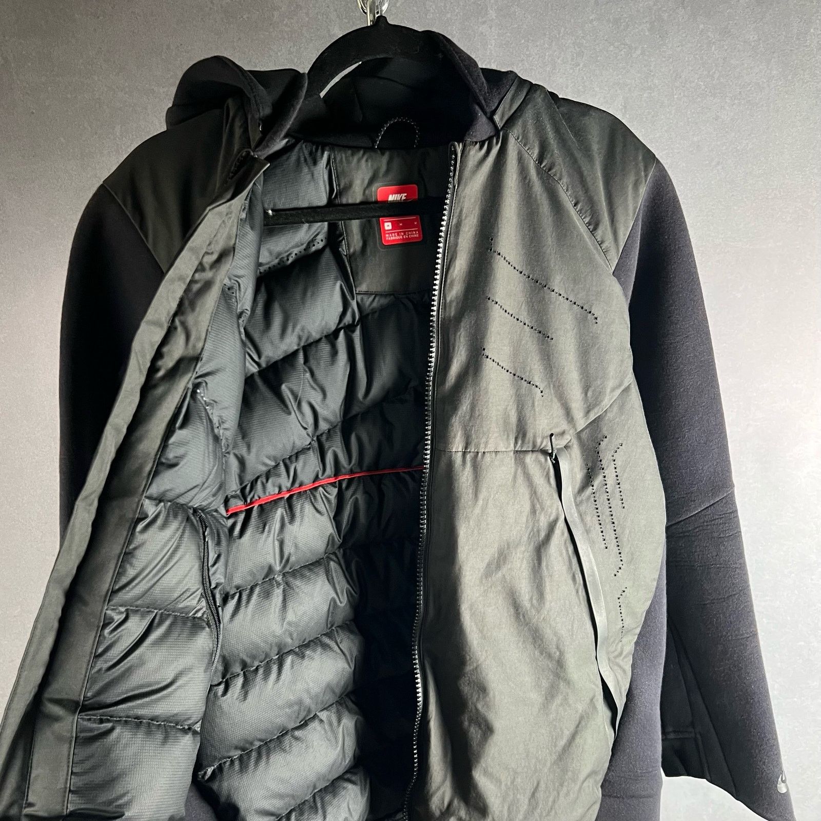 Nike Nike tech aerolab puffer zip up jacket hoodie combo Size US M / EU 48-50 / 2 - 4 Thumbnail