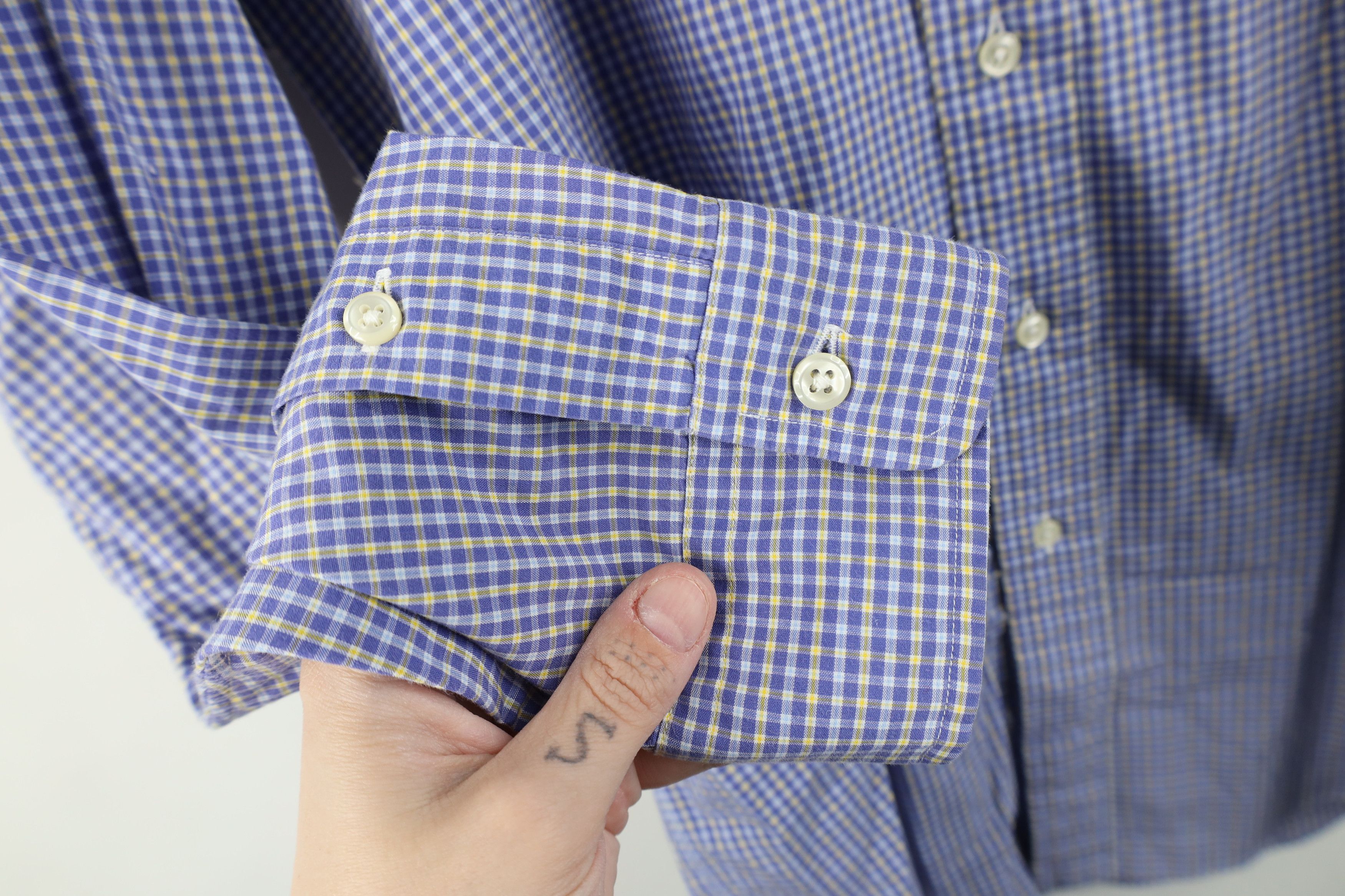 Ralph Lauren Vintage 90s Ralph Lauren Collared Button Down Shirt Plaid Size US M / EU 48-50 / 2 - 5 Thumbnail