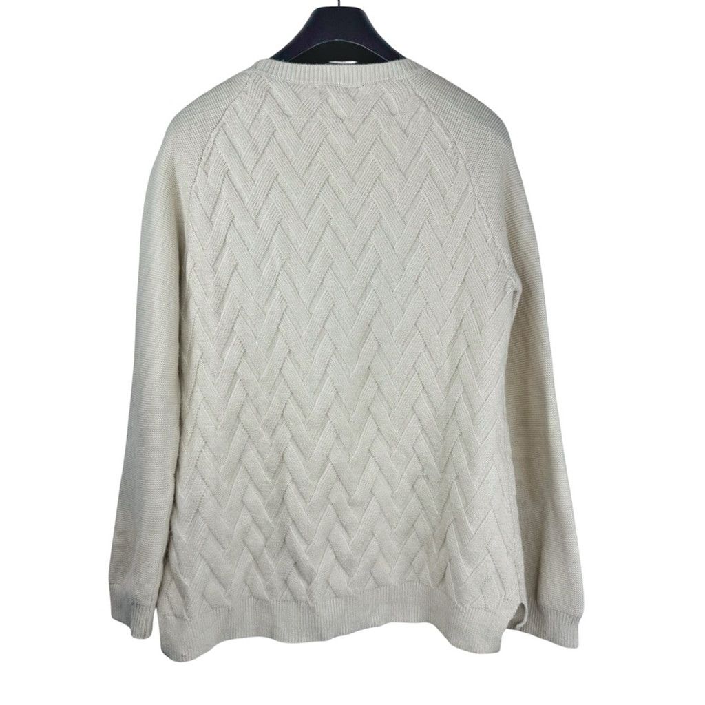 Other CYRUS Women's Soft Cream Colored Cable Knit Sweater Size M Size M / US 6-8 / IT 42-44 - 5 Thumbnail