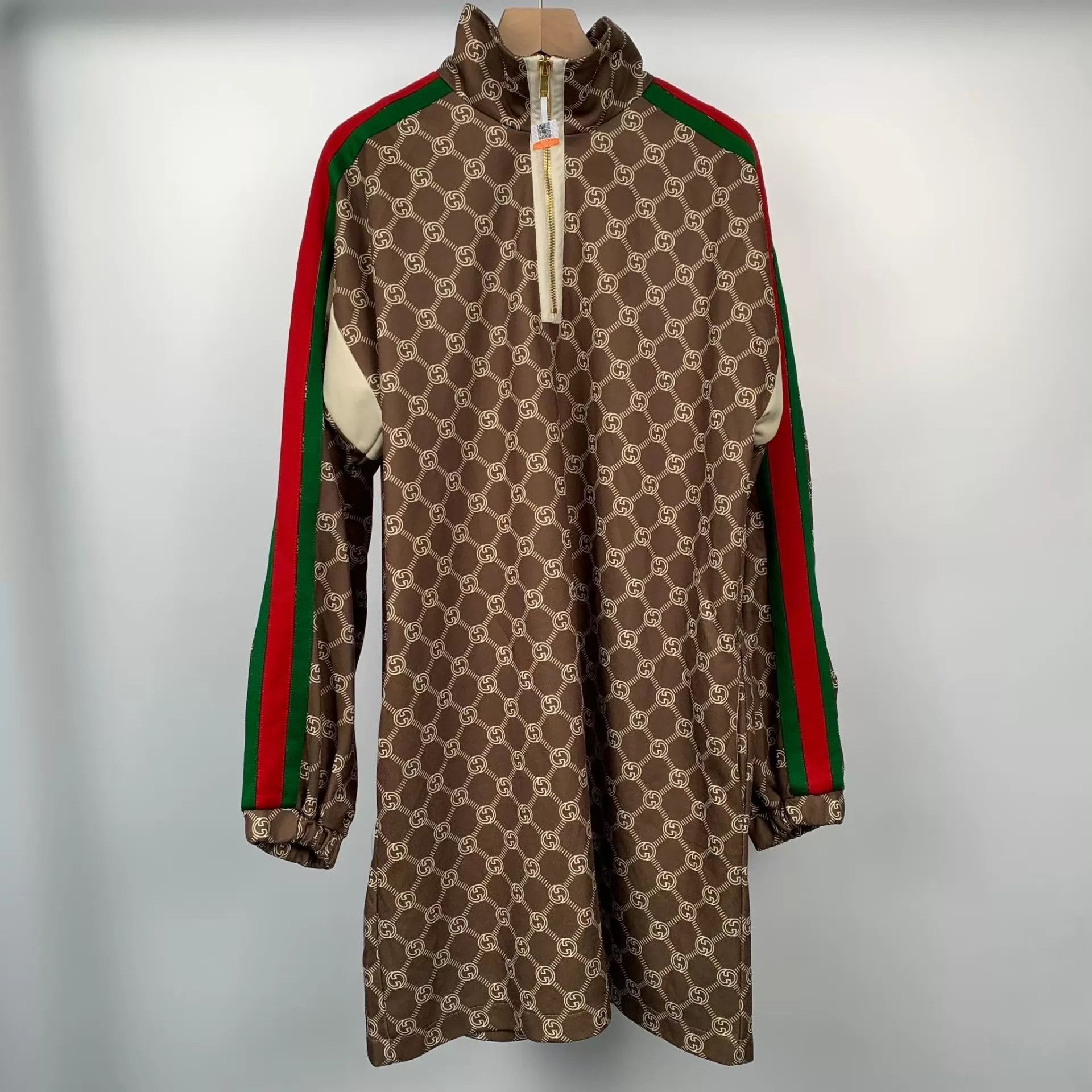 Gucci Gucci GG Print Long Sleeve Dress Women's Size S Size S / US 4 / IT 40 - 1 Thumbnail