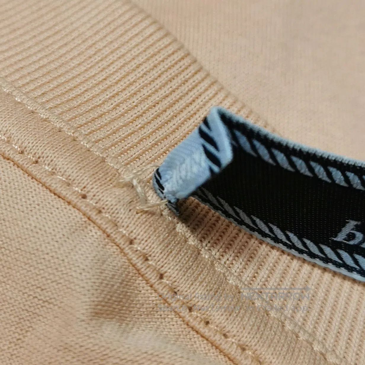 Prada Prada Cotton Long Sleeve Cropped Top . Size S / US 4 / IT 40 - 9 Thumbnail