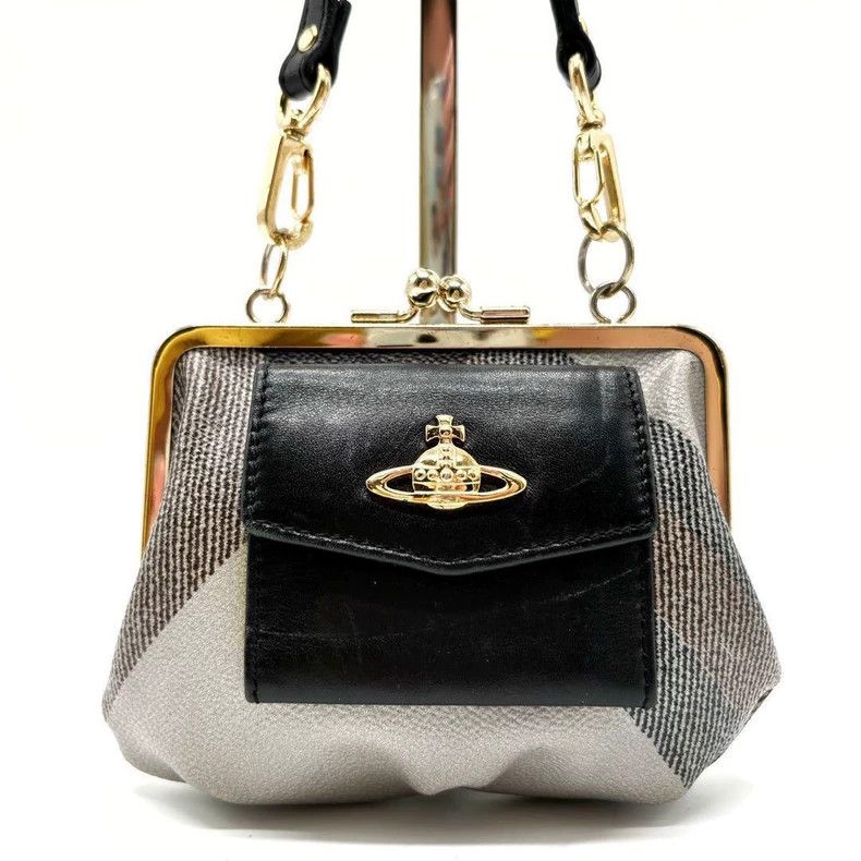 Vivienne Westwood Vivienne Westwood size os Saturn logo gold bag Size ONE SIZE - 1 Thumbnail