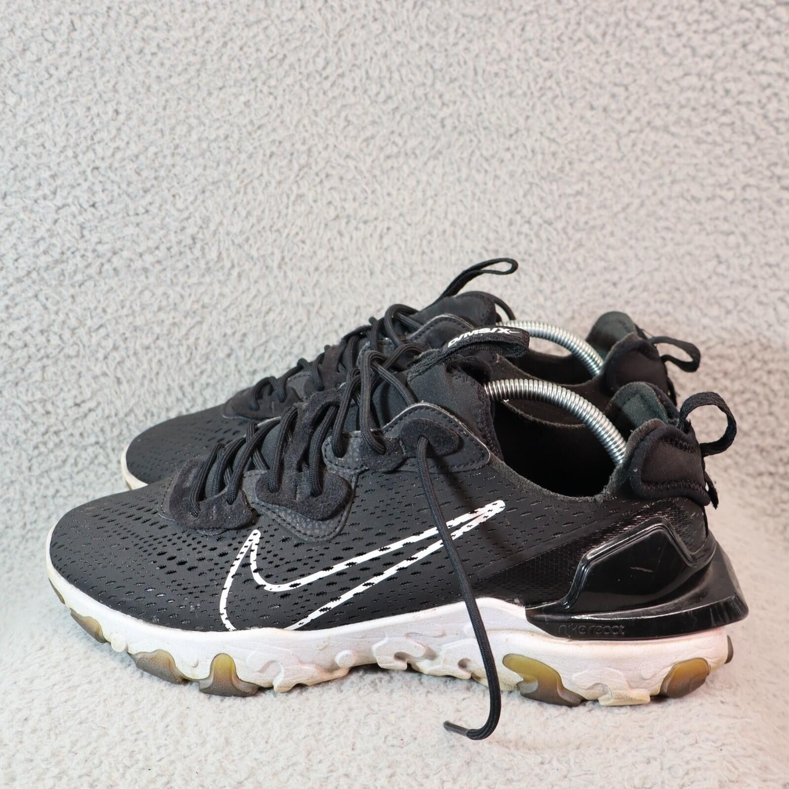 Nike Nike React Vision Black Shoes CD4373-006 Men Sz 11.5 Size US 11.5 / EU 44-45 - 4 Thumbnail