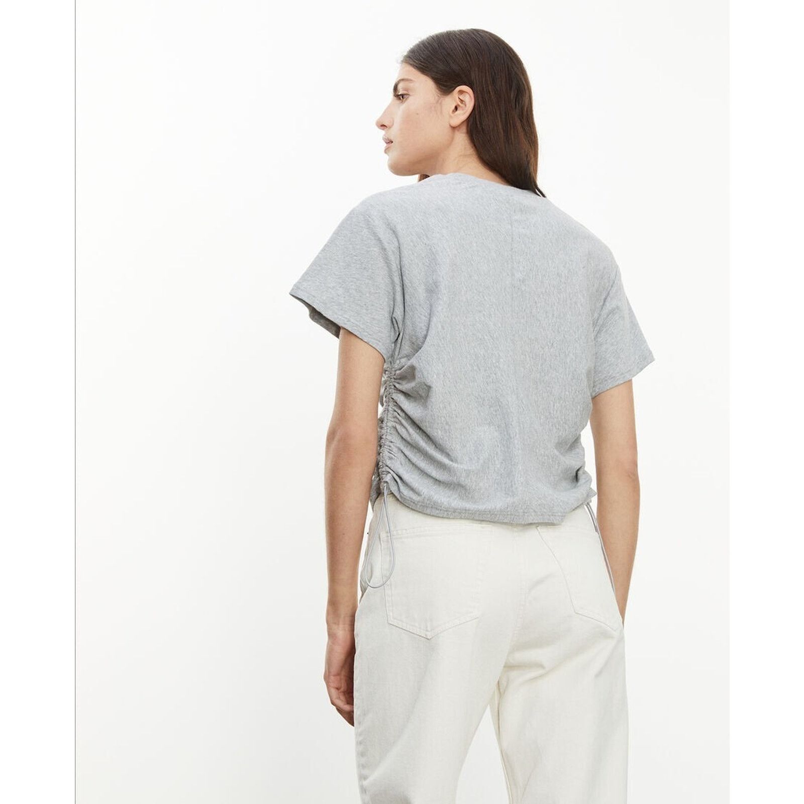 The Kooples THE KOOPLES Paris Sport Y2K COTTON T-SHIRT Size M A002026 Size M / US 6-8 / IT 42-44 - 2 Thumbnail