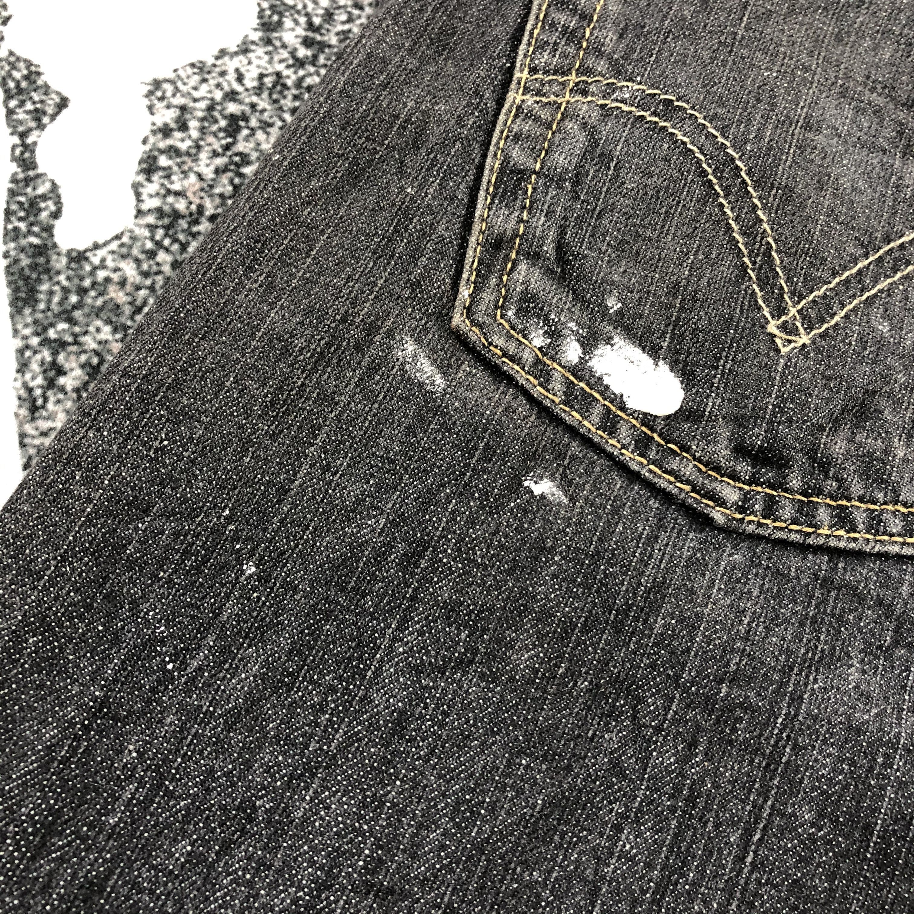 Levi's Vintage Levis 514 Jeans Faded Black Denim KJ1114 Size US 32 / EU 48 - 8 Thumbnail