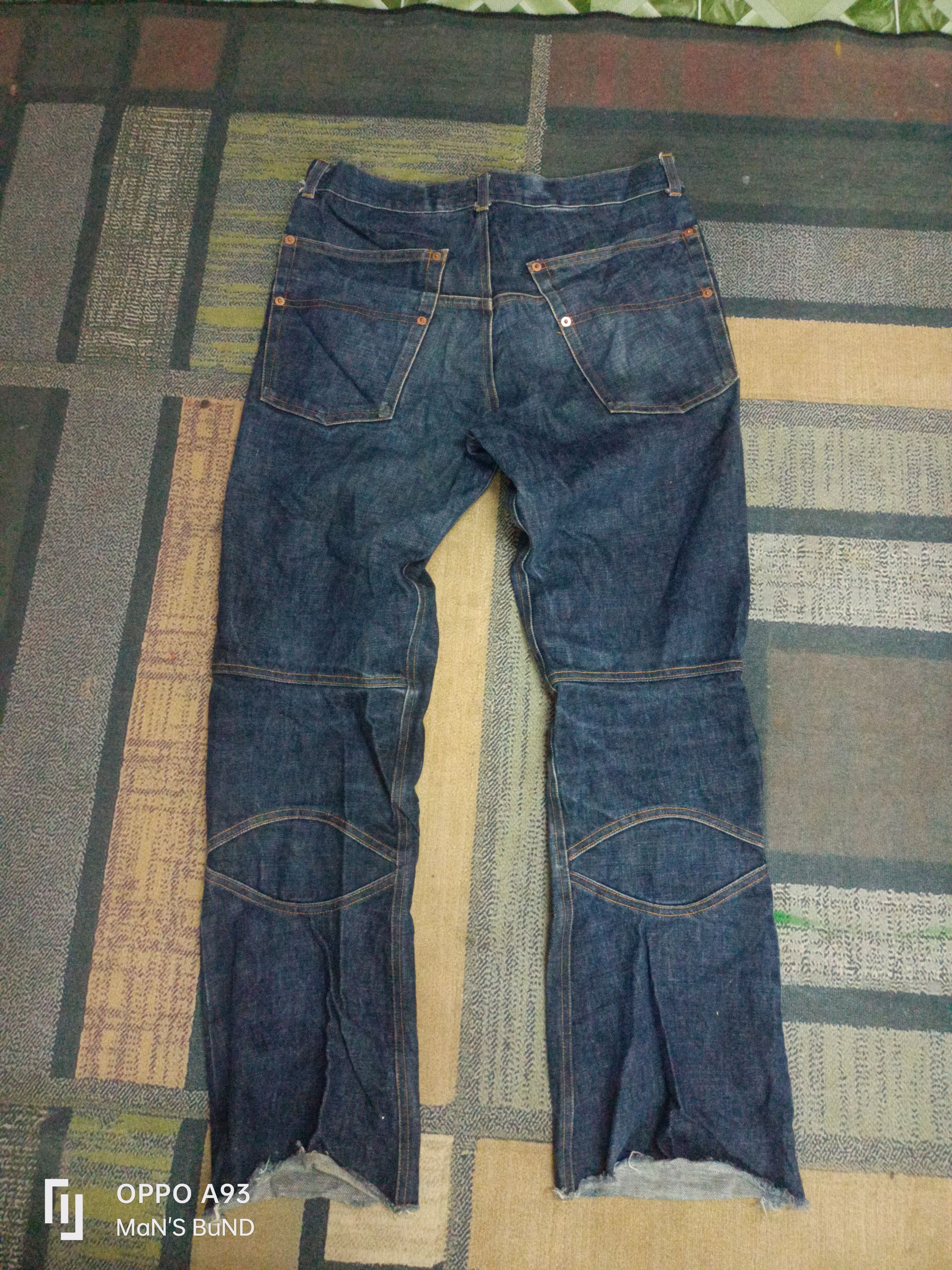 Andrew Mackenzie Distressed ANDREW MACKENZIE Denim Jeans Size US 31 - 2 Thumbnail